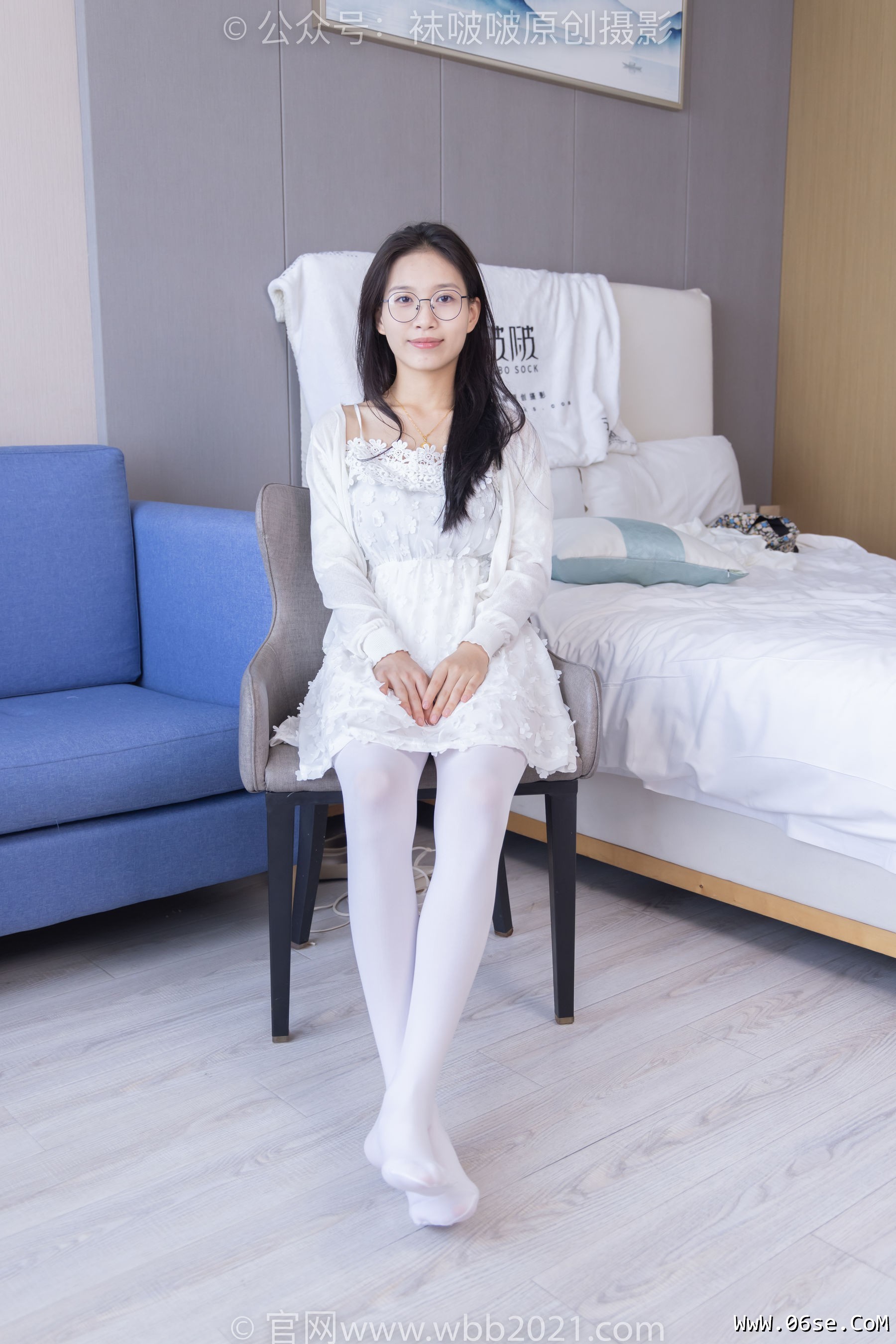 图片[129]-BoBoSocks袜啵啵 No.322 芝士 -两双平底鞋、厚白丝[140P]-六色网
