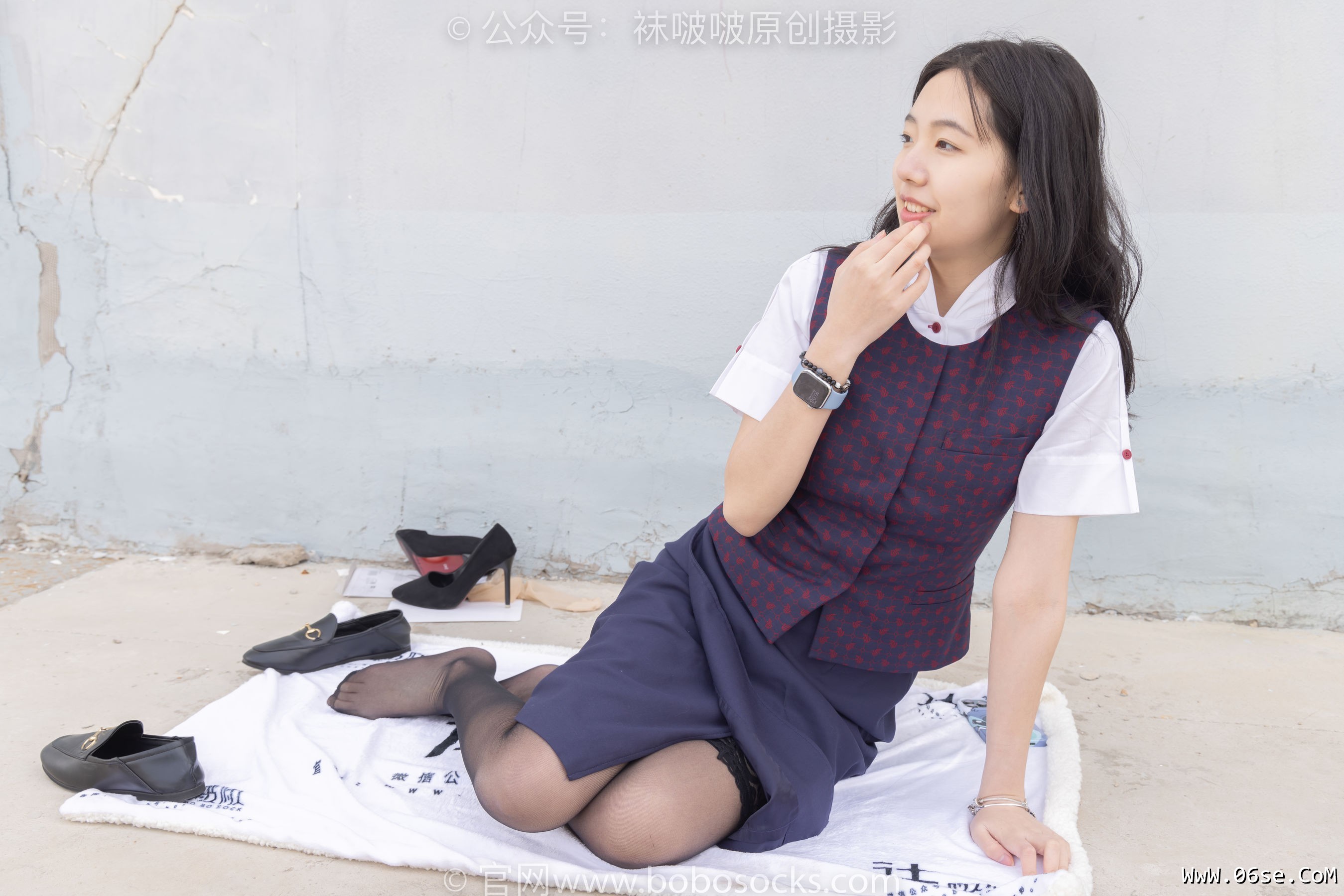 图片[99]-BoBoSocks袜啵啵 No.227 小甜豆-皮鞋、黑丝、裸足[150P]-六色网