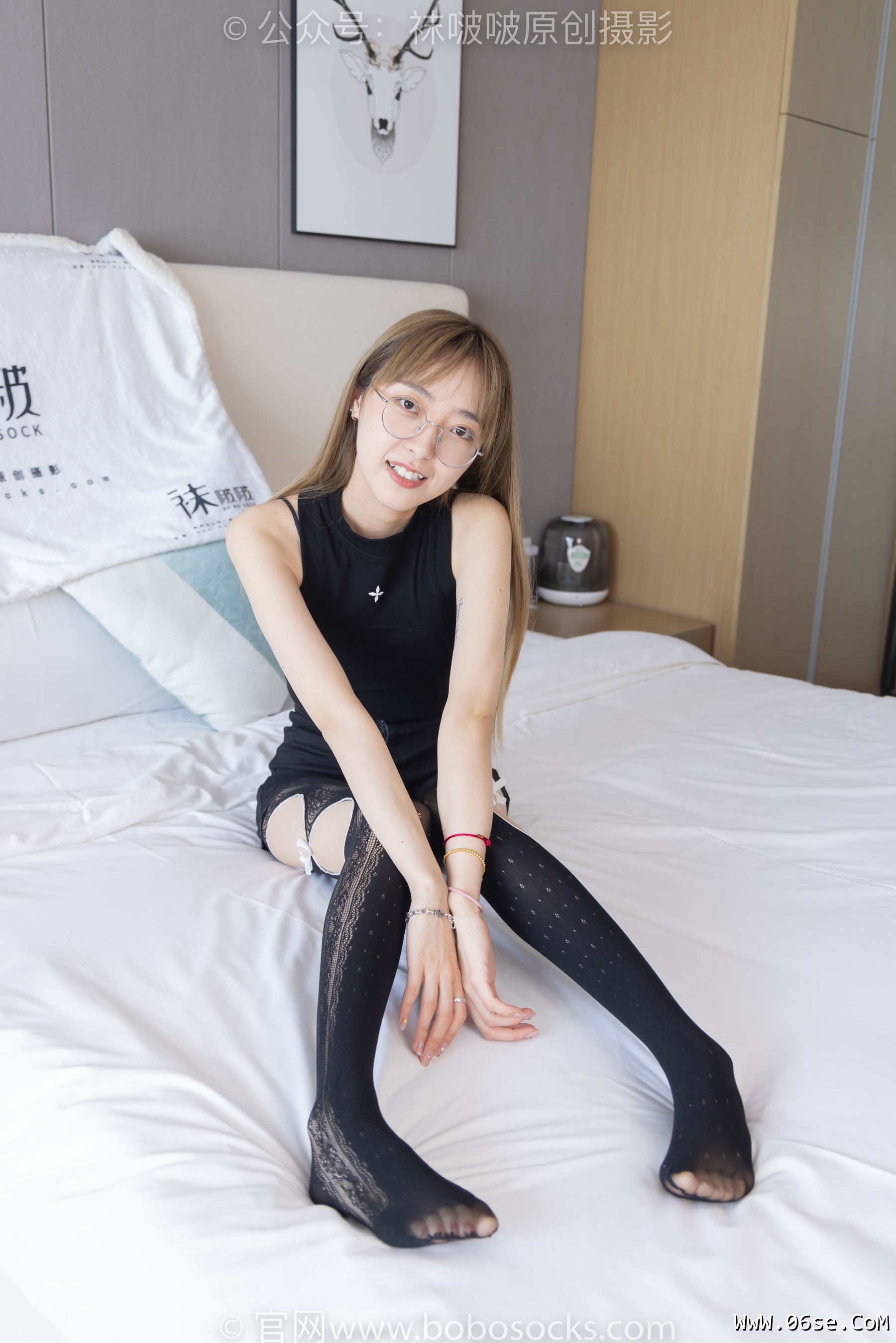 图片[99]-BoBoSocks袜啵啵 No.219 稚予-板鞋、拖鞋、厚黑丝、蕾丝黑丝[140P]-六色网