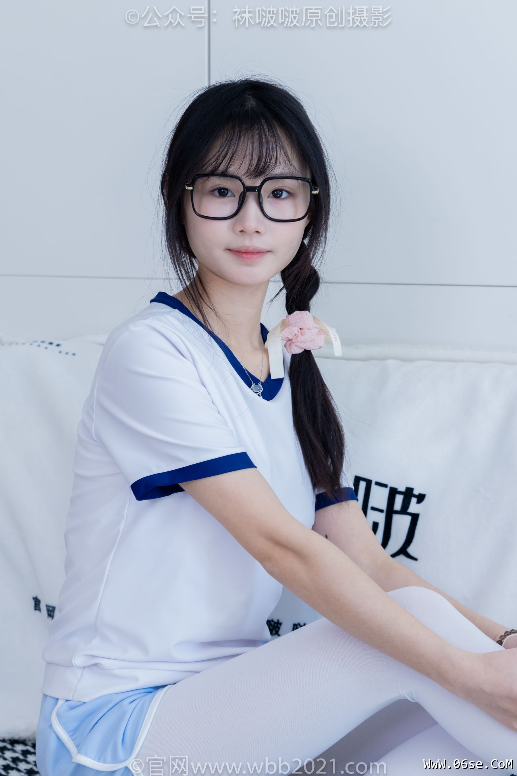 图片[64]-BoBoSocks袜啵啵 No.325 甜甜圈 -皮鞋、厚白丝[145P]-六色网