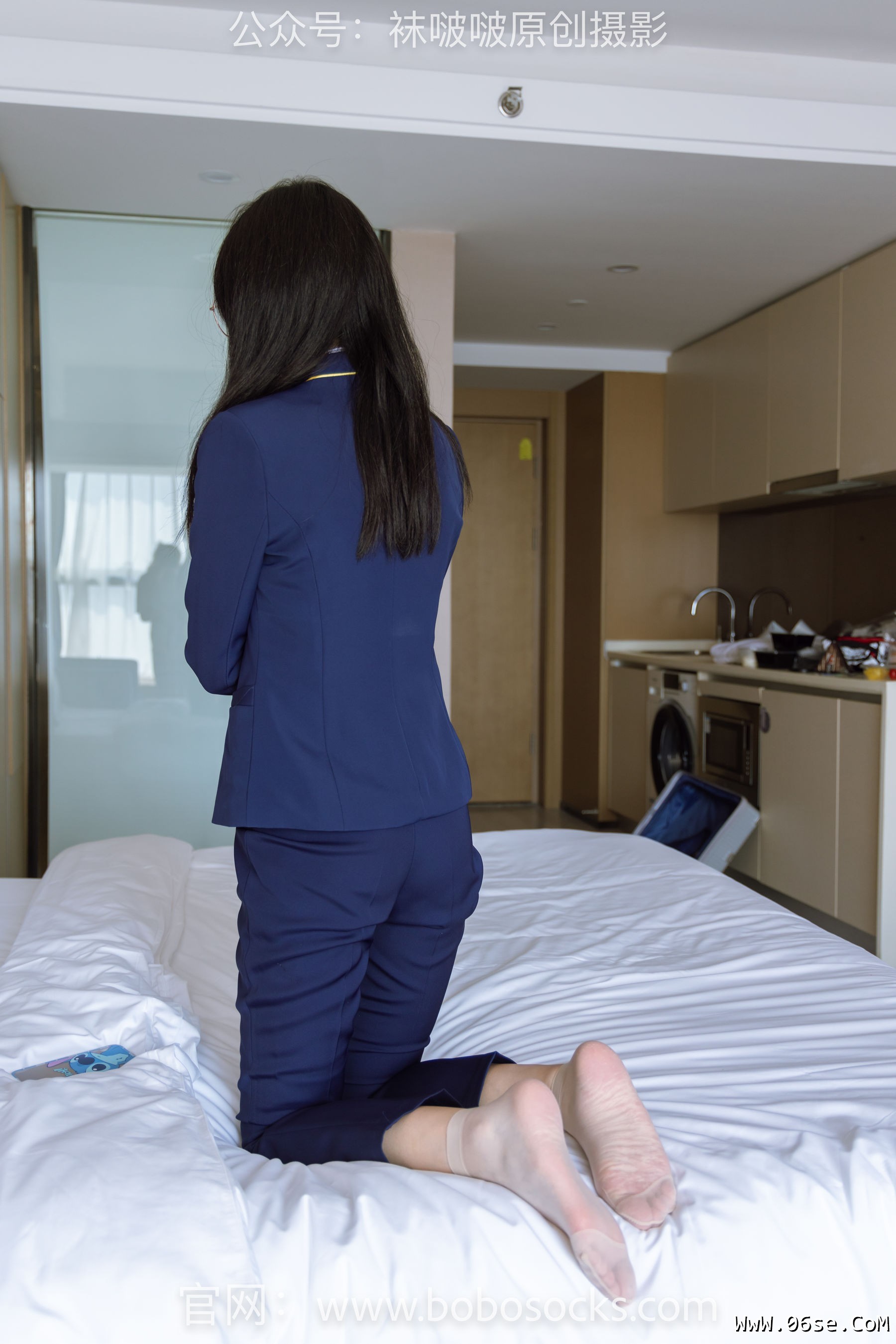 图片[140]-BoBoSocks袜啵啵 No.139 小甜豆-高跟鞋、短肉丝、空姐制服[140P]-六色网