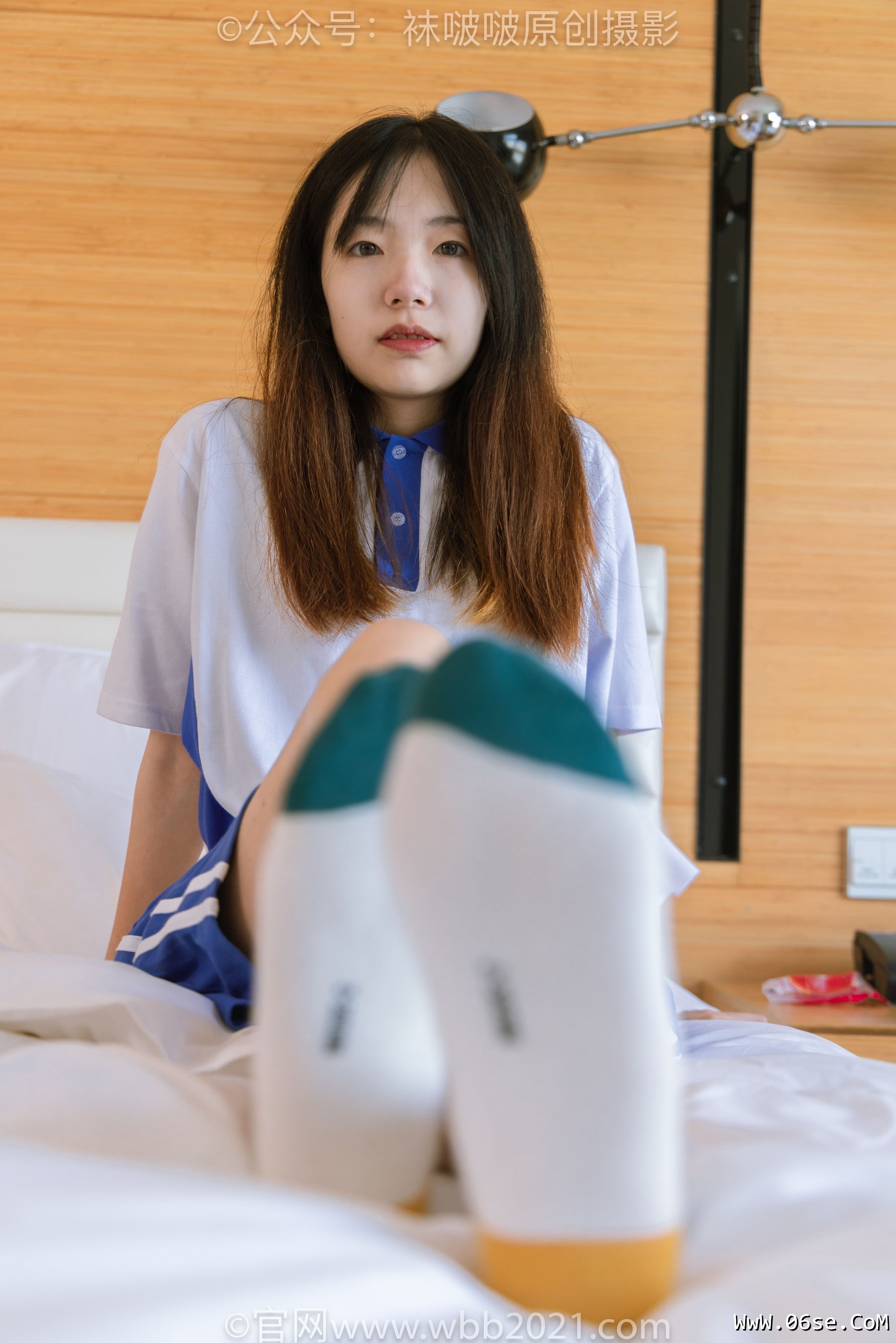 图片[117]-BoBoSocks袜啵啵 No.336 小甜豆 -校服、帆布鞋、白棉袜、裸足[140P]-六色网
