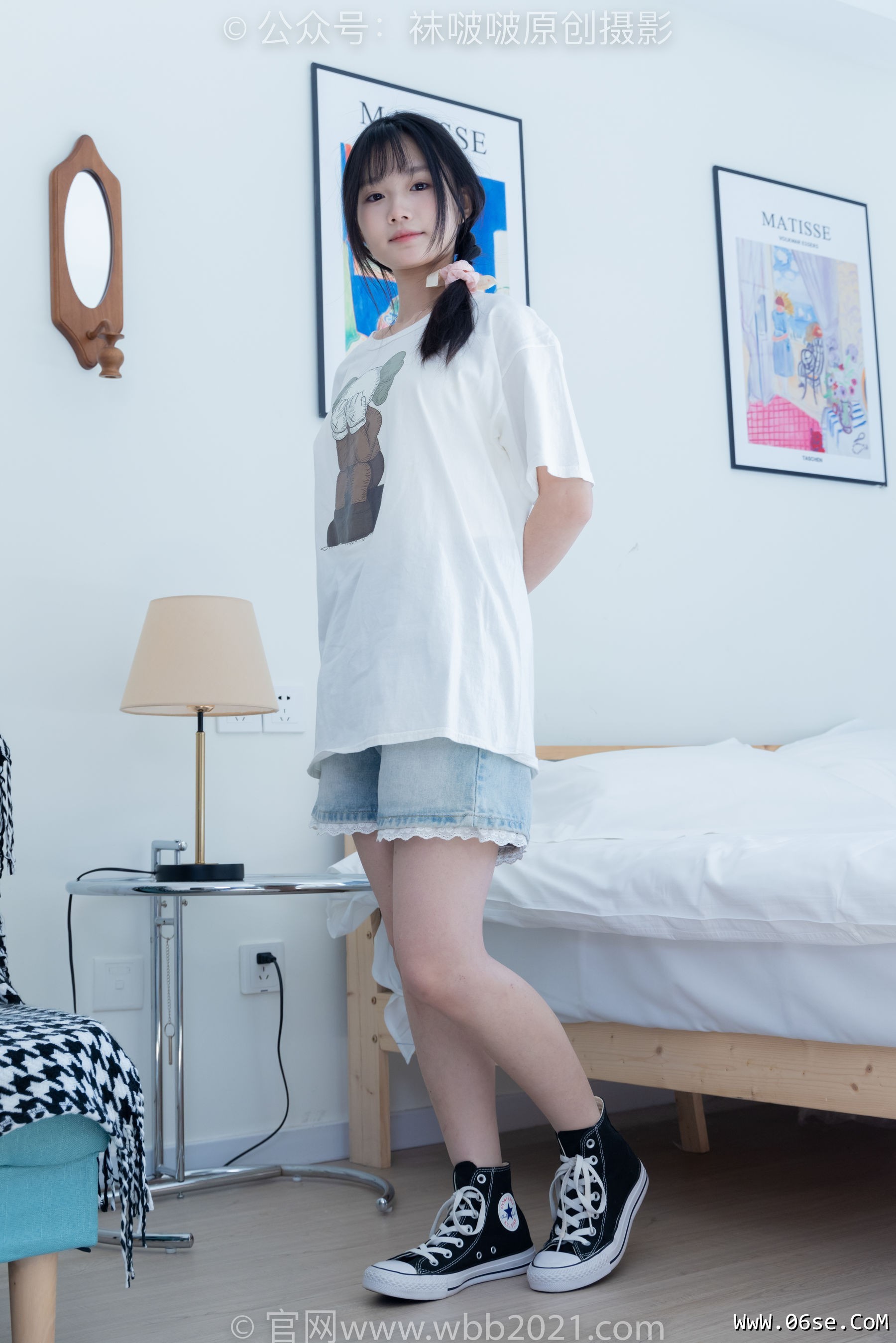 图片[86]-BoBoSocks袜啵啵 No.331 甜甜圈 -板鞋、白棉袜、裸足[144P]-六色网