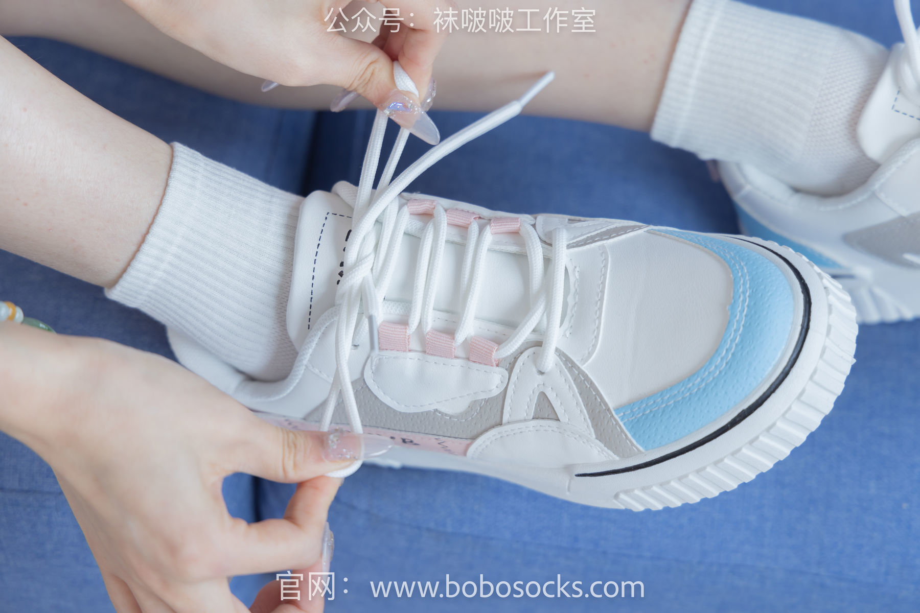 图片[23]-BoBoSocks袜啵啵 No.101 苏苏-板鞋、白棉袜、裸足[140P]-六色网