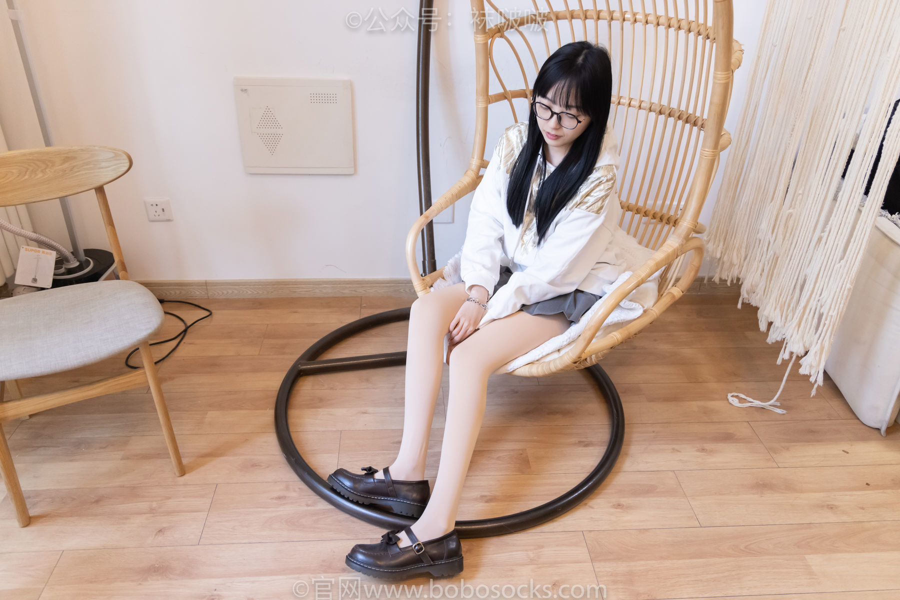 图片[8]-BoBoSocks袜啵啵 No.047 稚予-皮鞋、厚肉丝[131P]-六色网