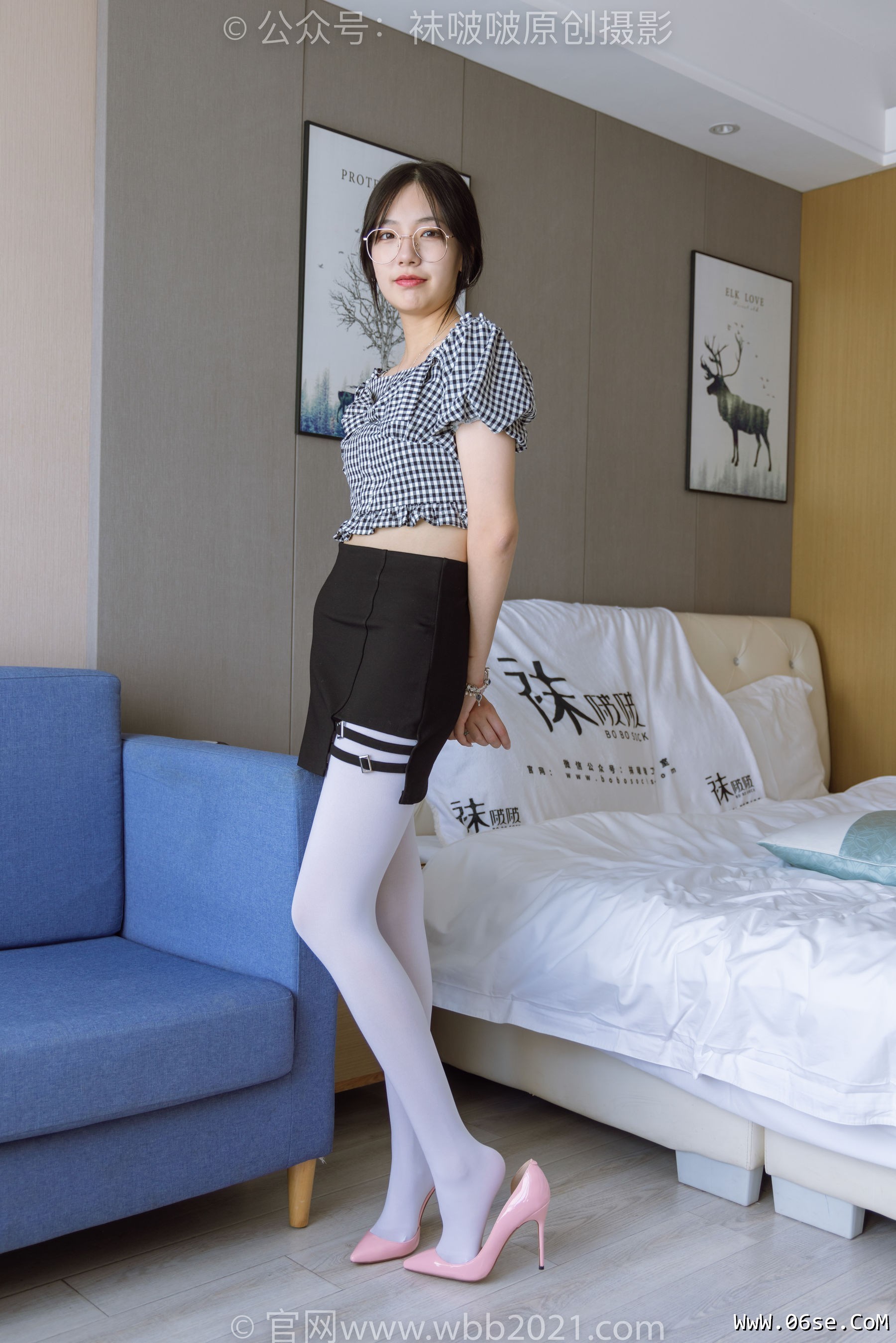 图片[123]-BoBoSocks袜啵啵 No.272 小甜豆 -长靴、高跟鞋、厚白丝[139P]-六色网