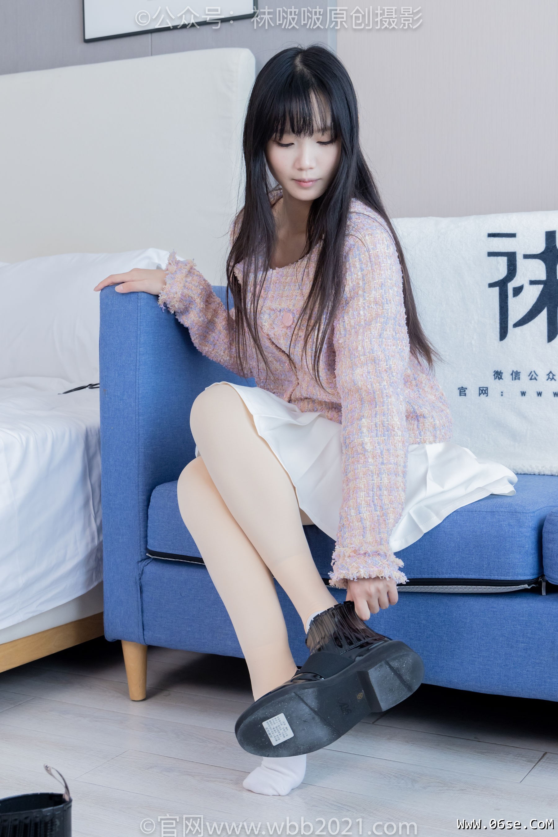 图片[59]-BoBoSocks袜啵啵 No.438 甜甜圈 -皮鞋、板鞋、白棉袜、黑色踩脚袜[150P]-六色网