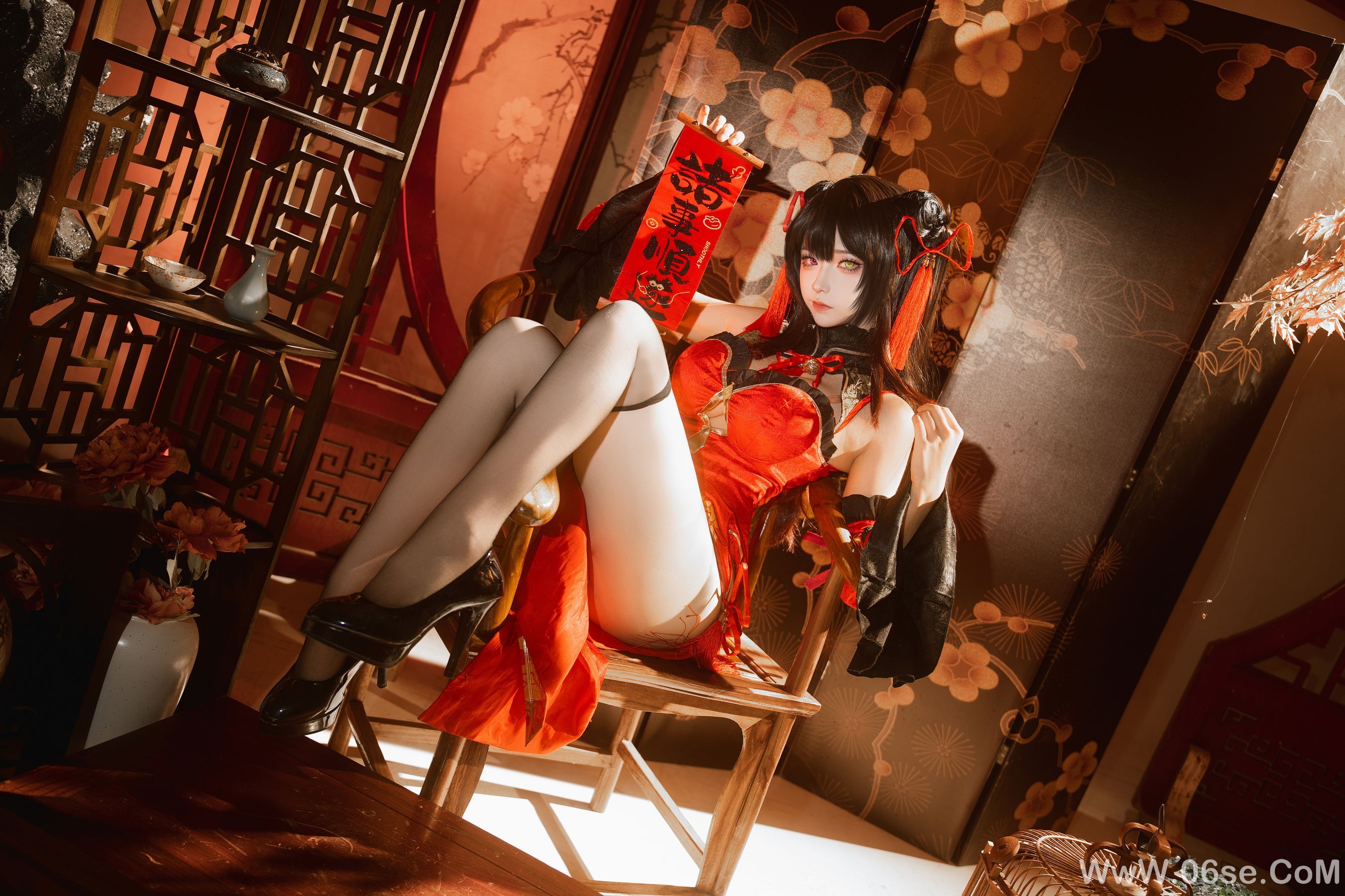 图片[12]-Seya-狮砸 – 狂三旗袍1[12P]-六色网