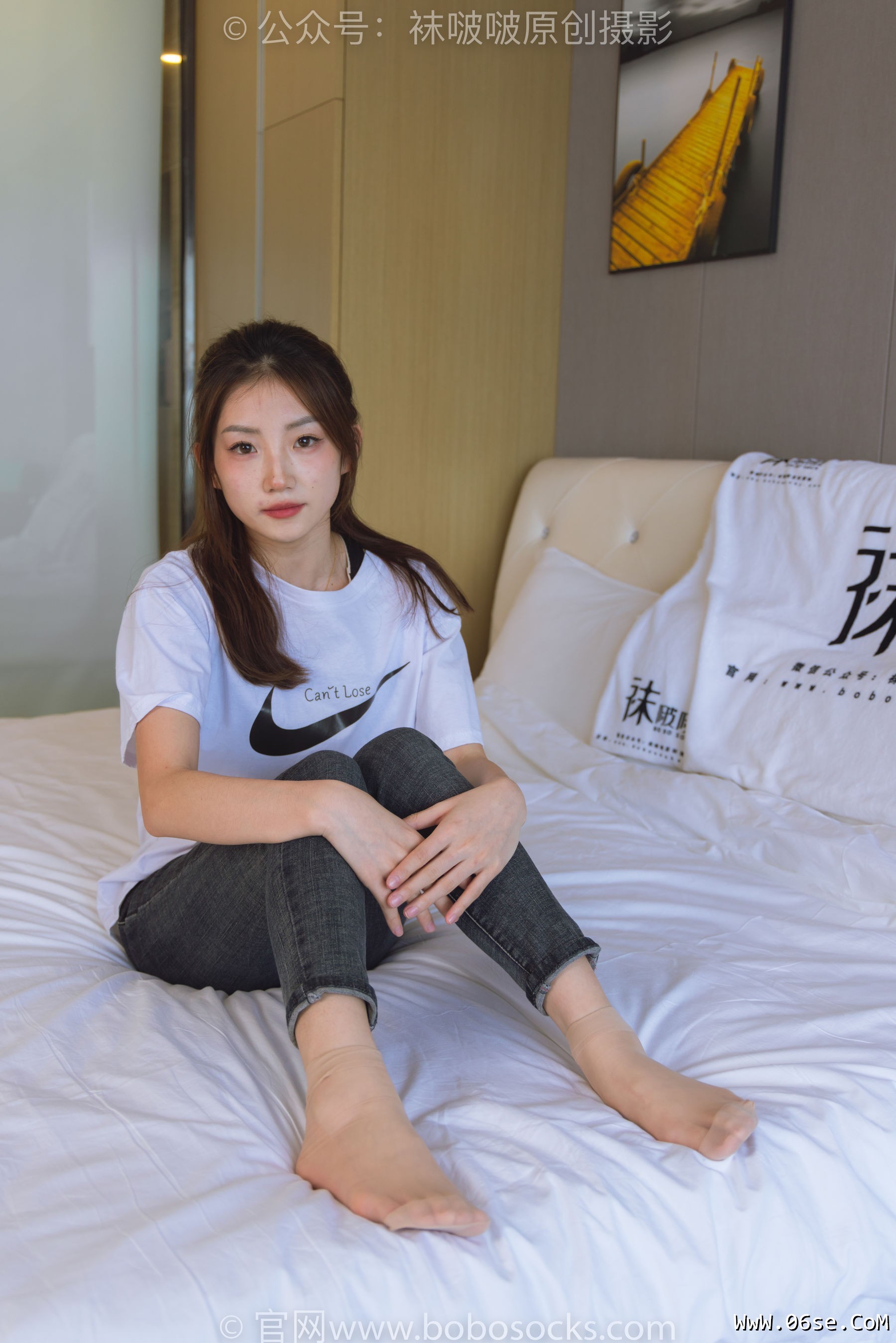 图片[122]-BoBoSocks袜啵啵 No.220 小沫-两双板鞋、短肉丝、裸足[140P]-六色网