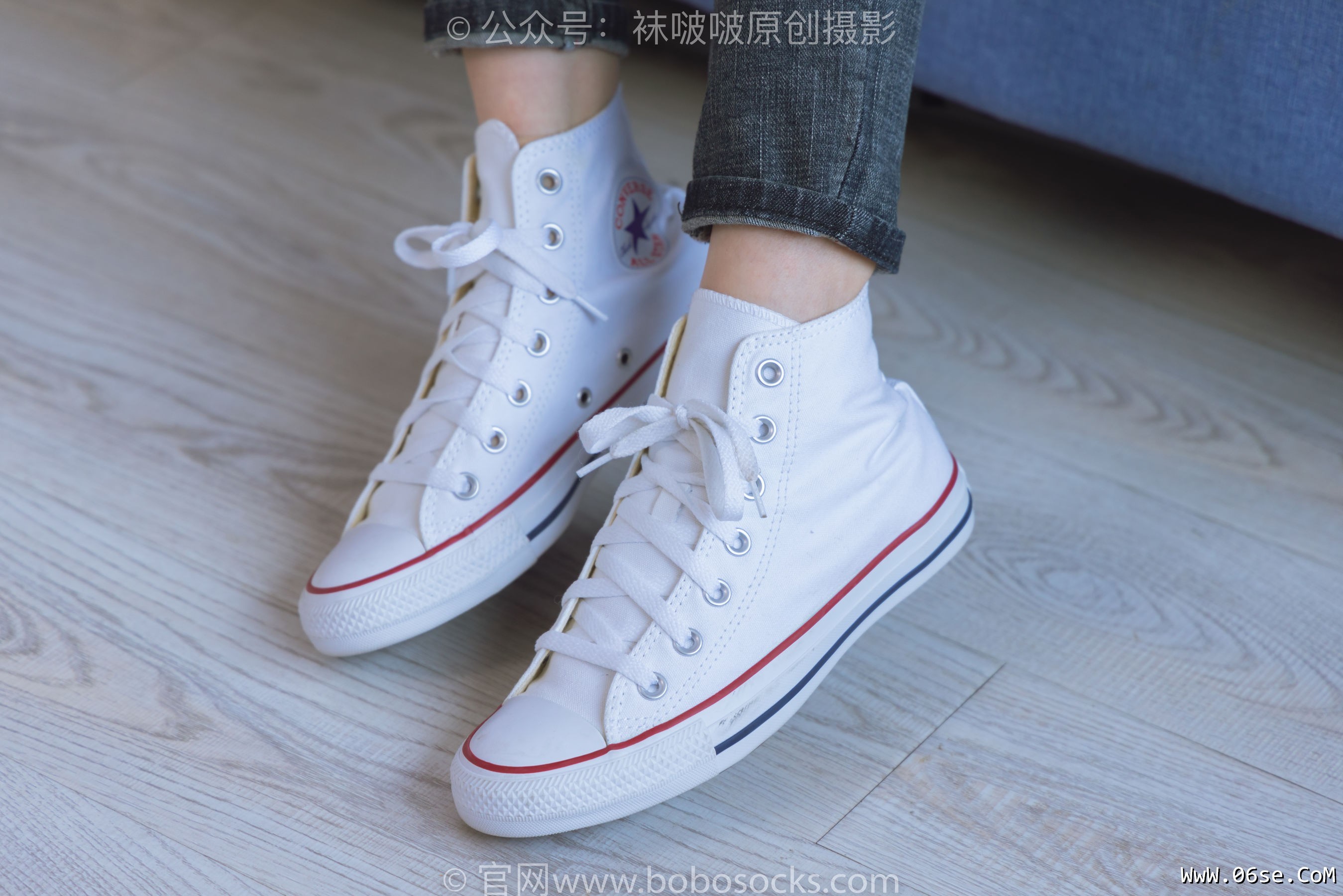 图片[61]-BoBoSocks袜啵啵 No.220 小沫-两双板鞋、短肉丝、裸足[140P]-六色网