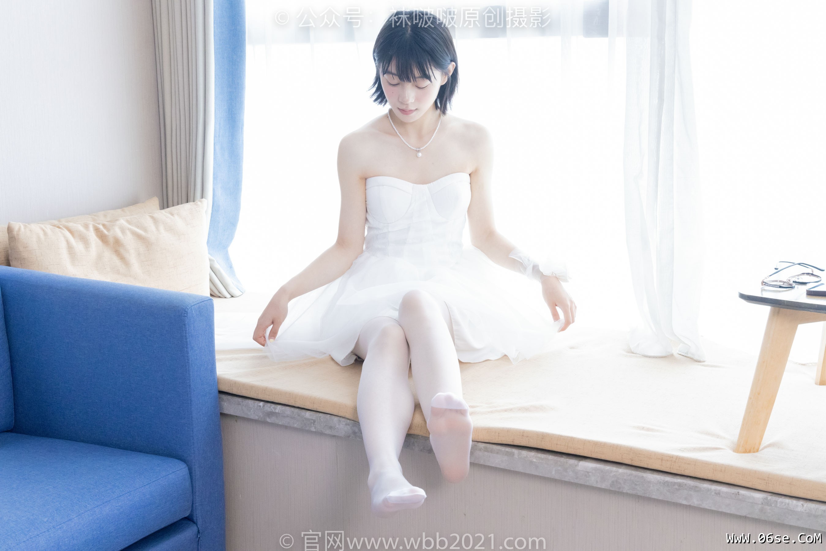 图片[117]-BoBoSocks袜啵啵 No.443 糯米 -高跟鞋、白丝、裸足[139P]-六色网