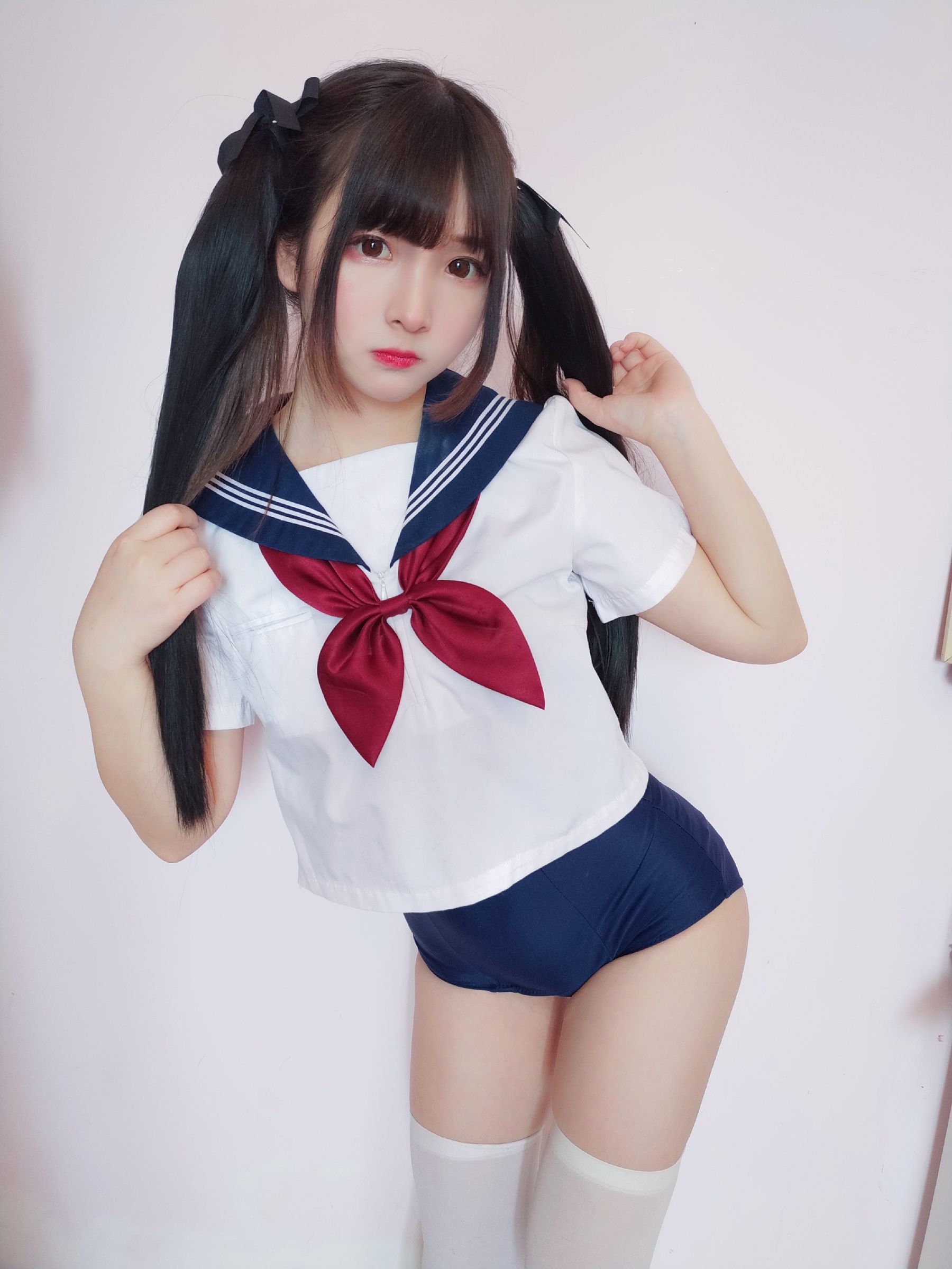 二次元美女古川kagura 水手服死库水[16P]-六色网
