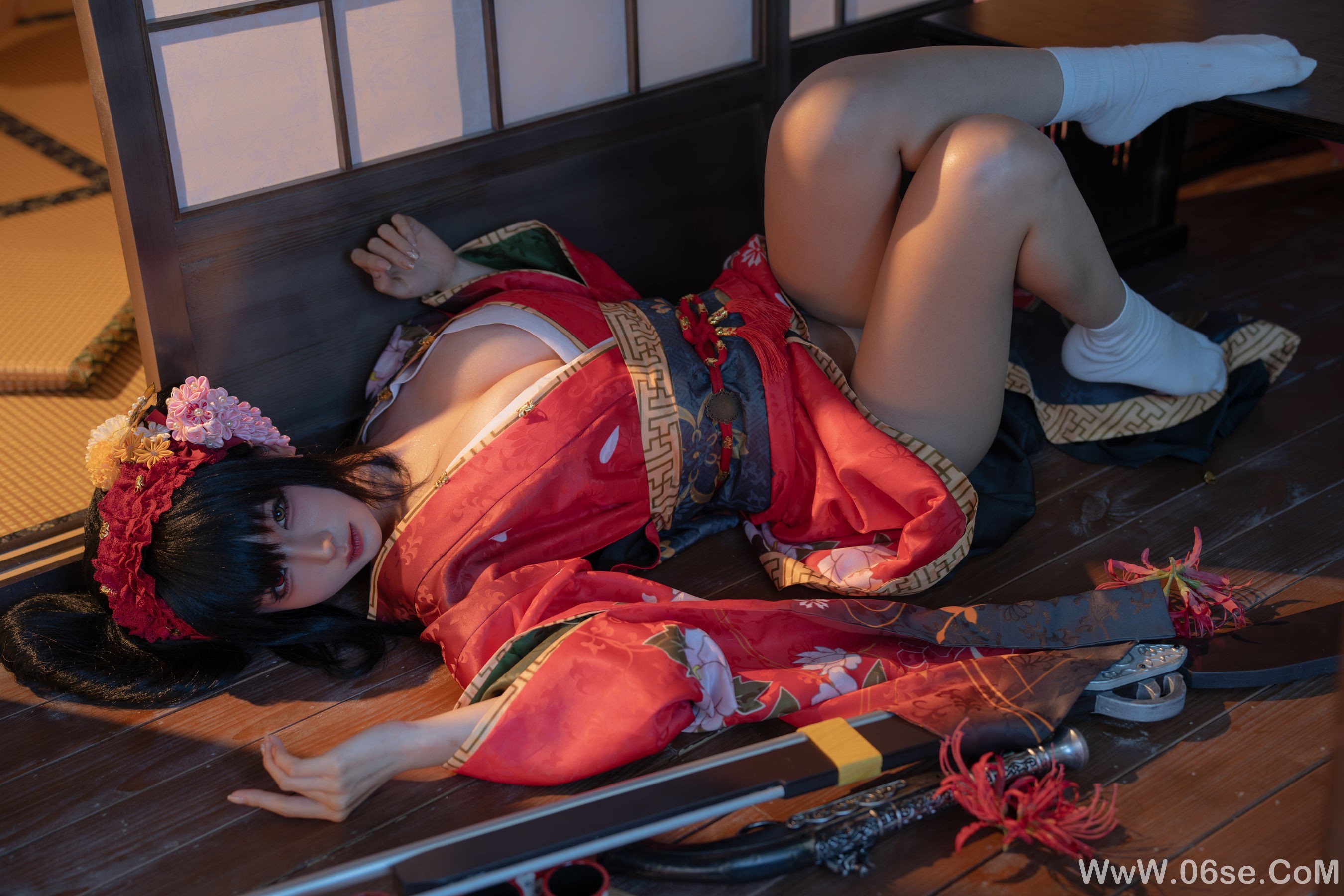 图片[28]-动漫博主蠢沫沫 – 狂三和服[147P]-六色网