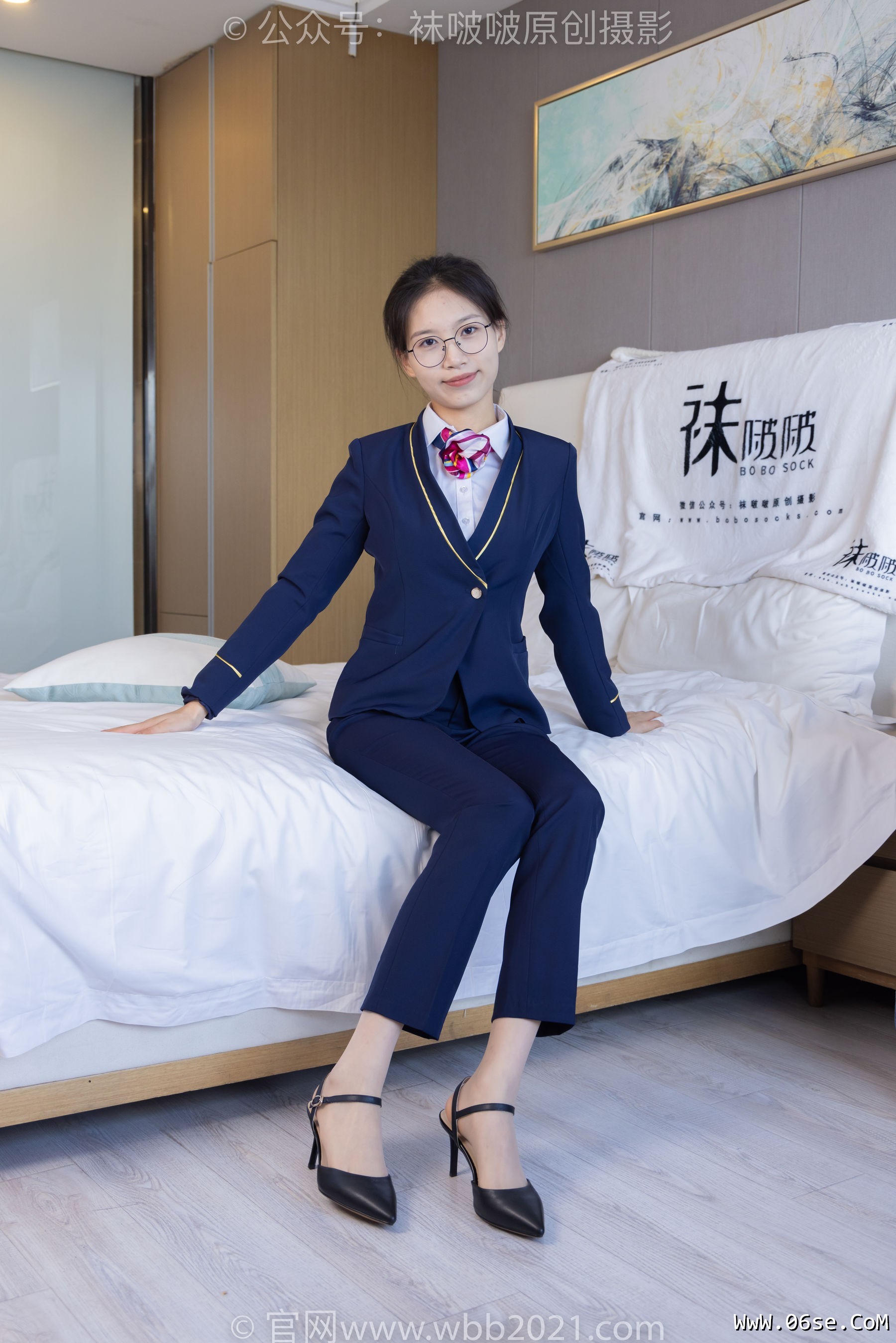 图片[55]-BoBoSocks袜啵啵 No.401 芝士 -高跟鞋、肉丝、裸足[145P]-六色网