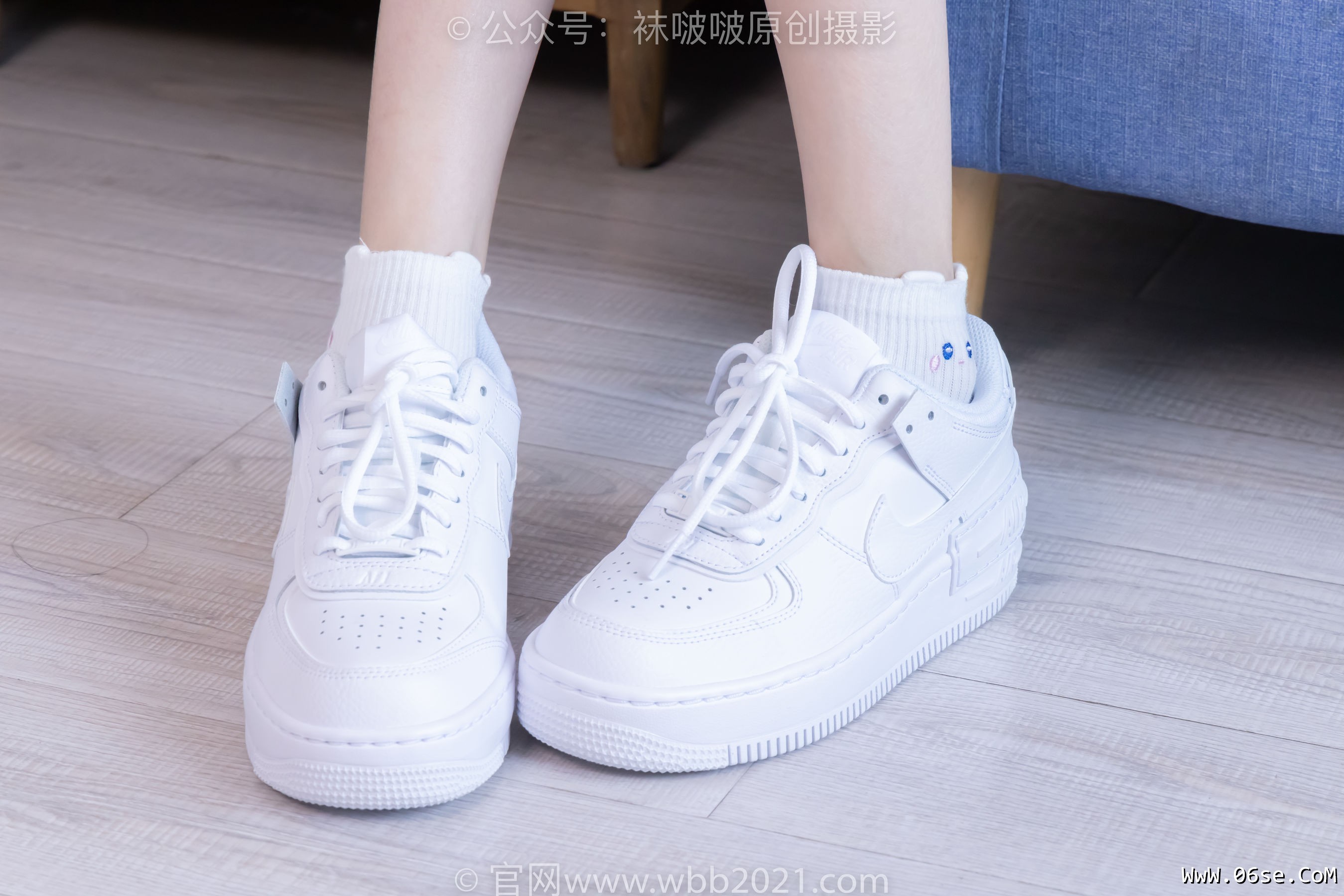 图片[24]-BoBoSocks袜啵啵 No.417 稚予 – 板鞋、白棉袜、裸足、裸足部分脚底抹精油[199P]-六色网