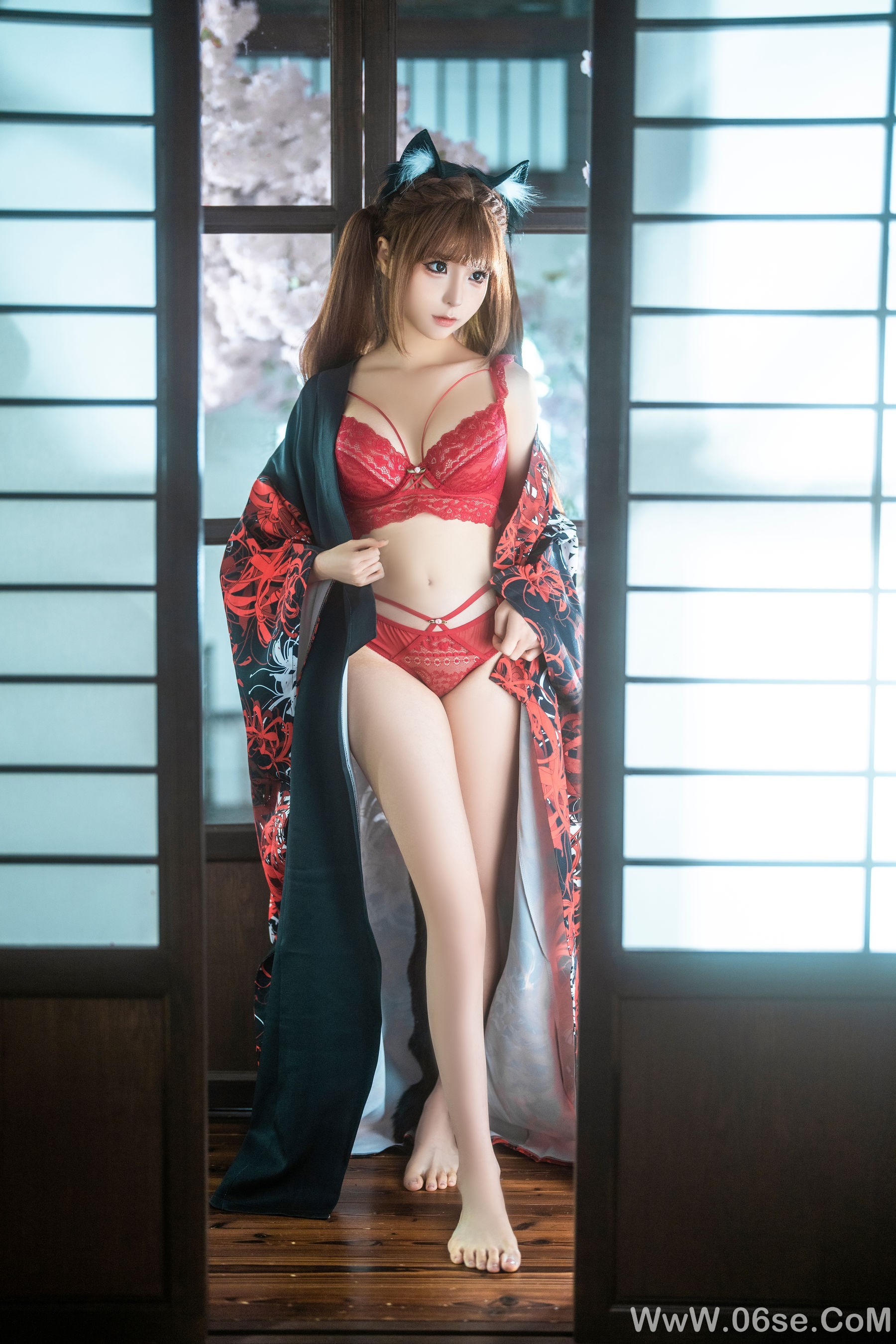 图片[2]-动漫博主蠢沫沫 – 捆绑和服[55P]-六色网