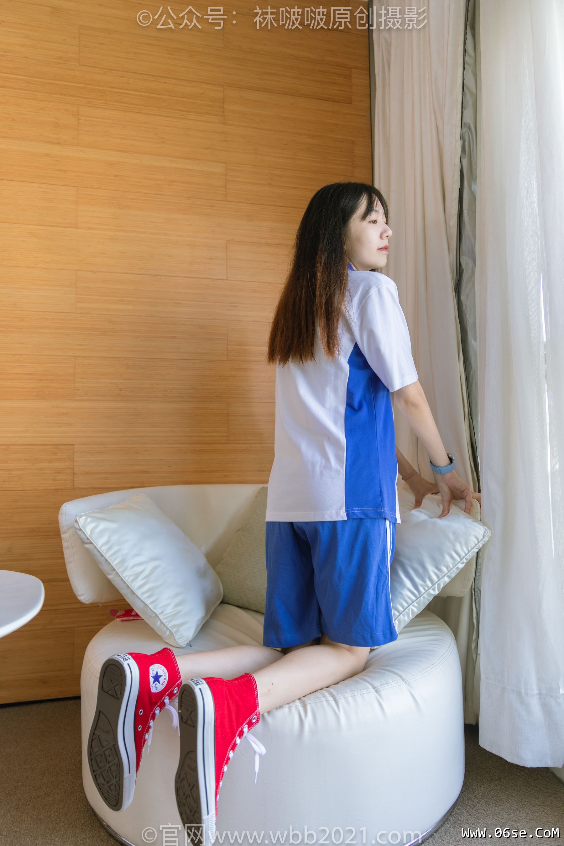 图片[87]-BoBoSocks袜啵啵 No.336 小甜豆 -校服、帆布鞋、白棉袜、裸足[140P]-六色网