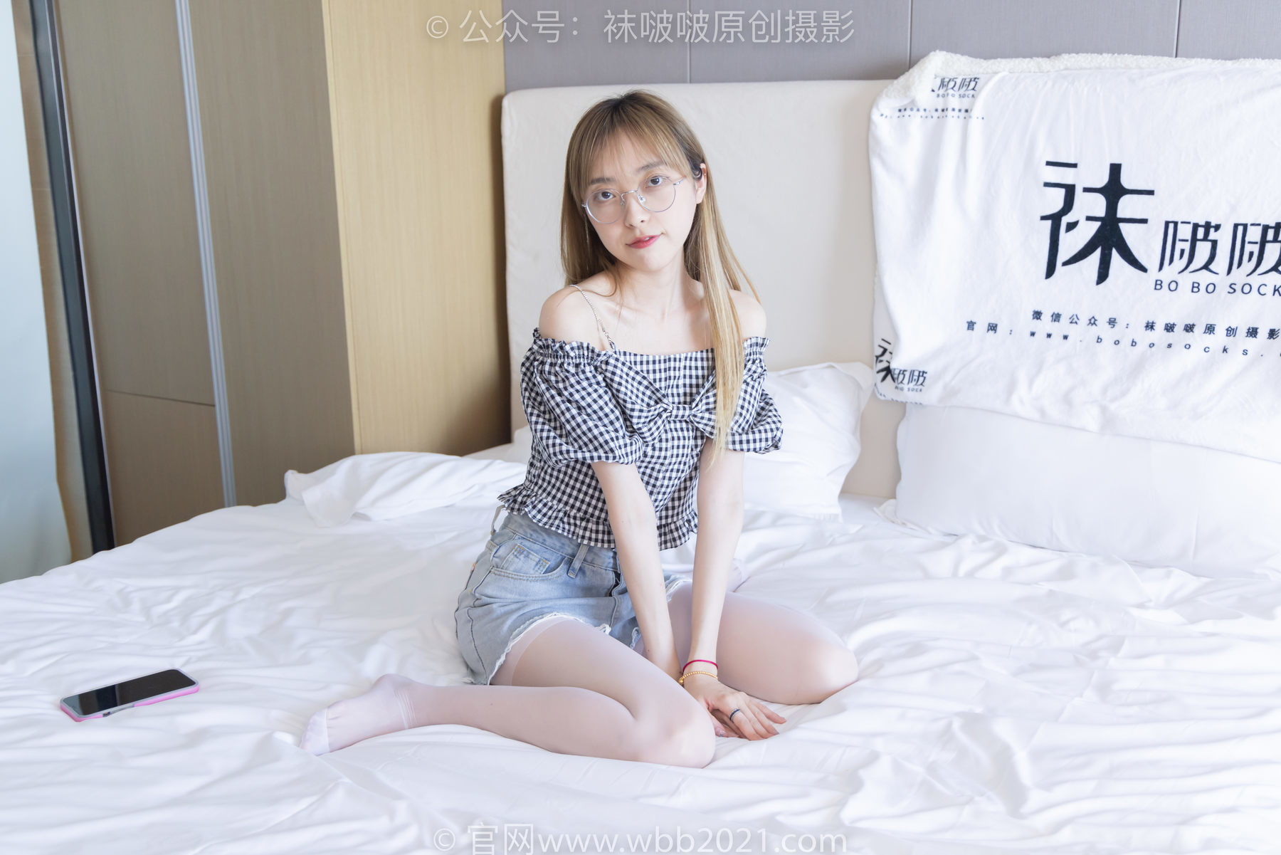 图片[150]-BoBoSocks袜啵啵 No.234 稚予-板鞋、白丝[150P]-六色网