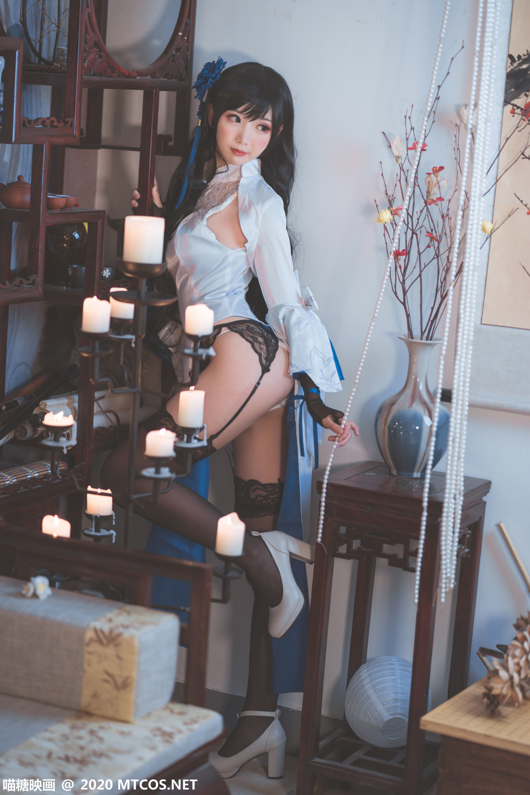图片[15]-[喵糖映画] HML.023 玉玲珑旗袍 [27P]-六色网