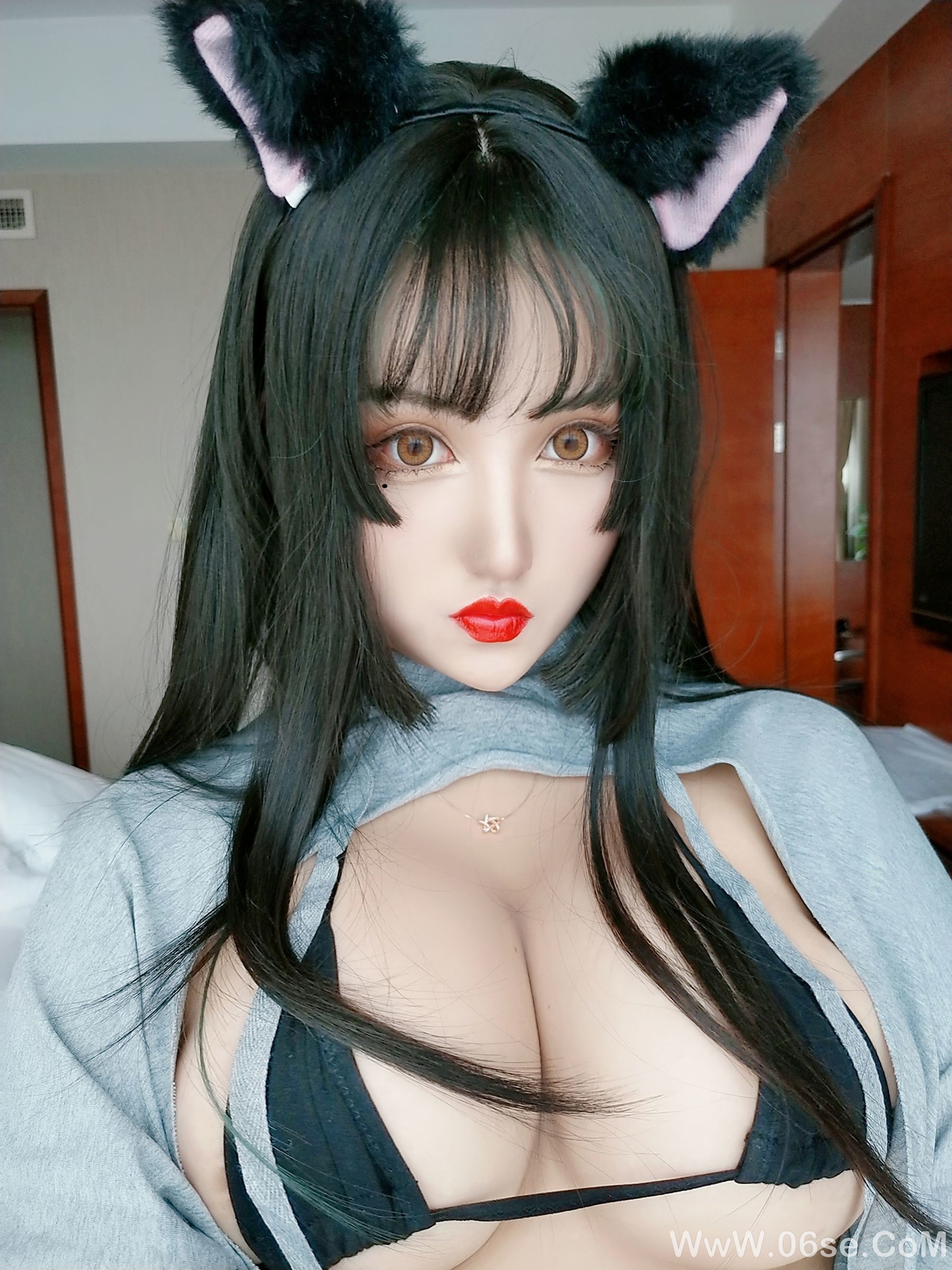 图片[41]-夏鸽鸽不想起床 猫耳[49P]-六色网