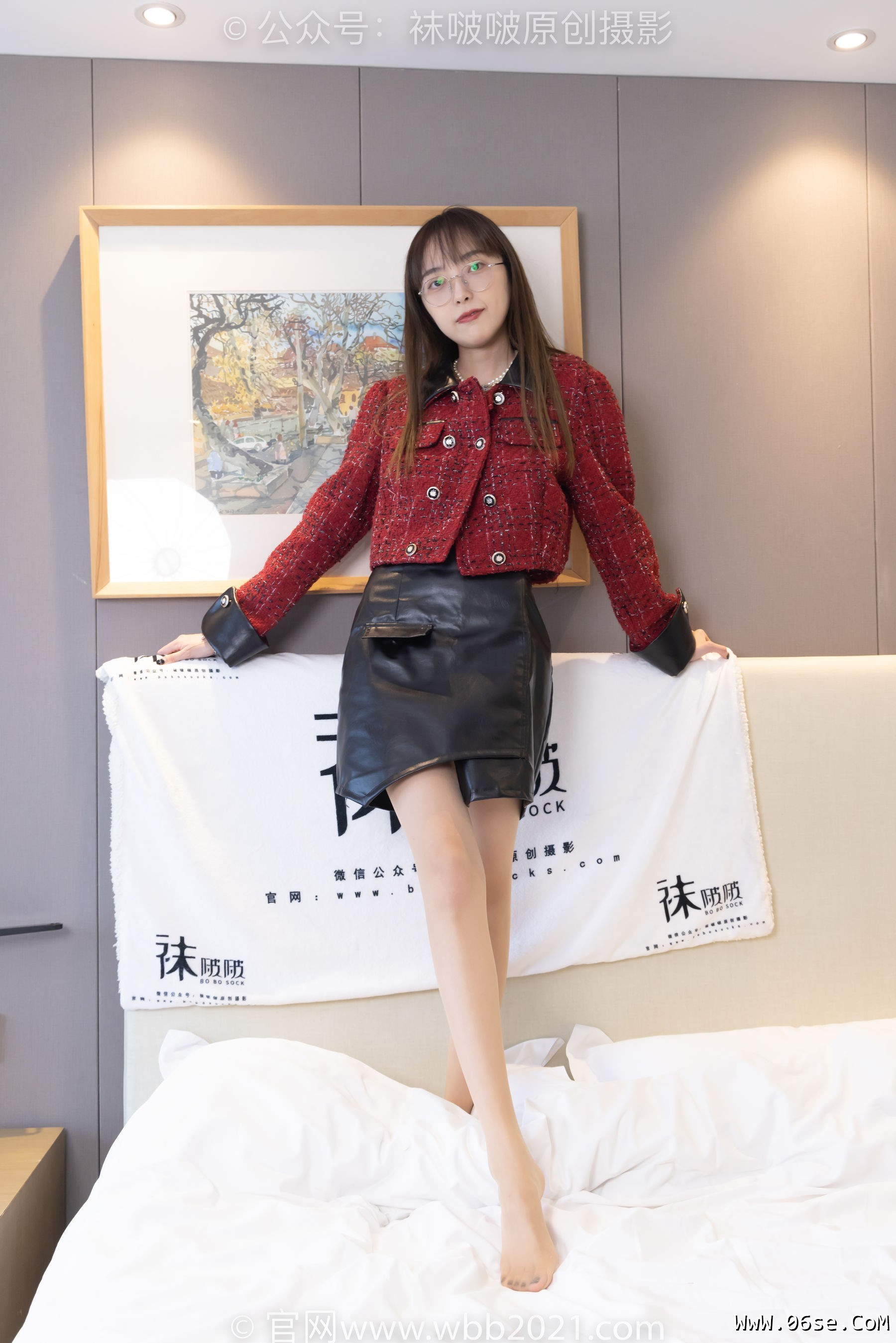 图片[21]-BoBoSocks袜啵啵 No.304 稚予 -两双高跟鞋、肉丝、裸足[160P]-六色网