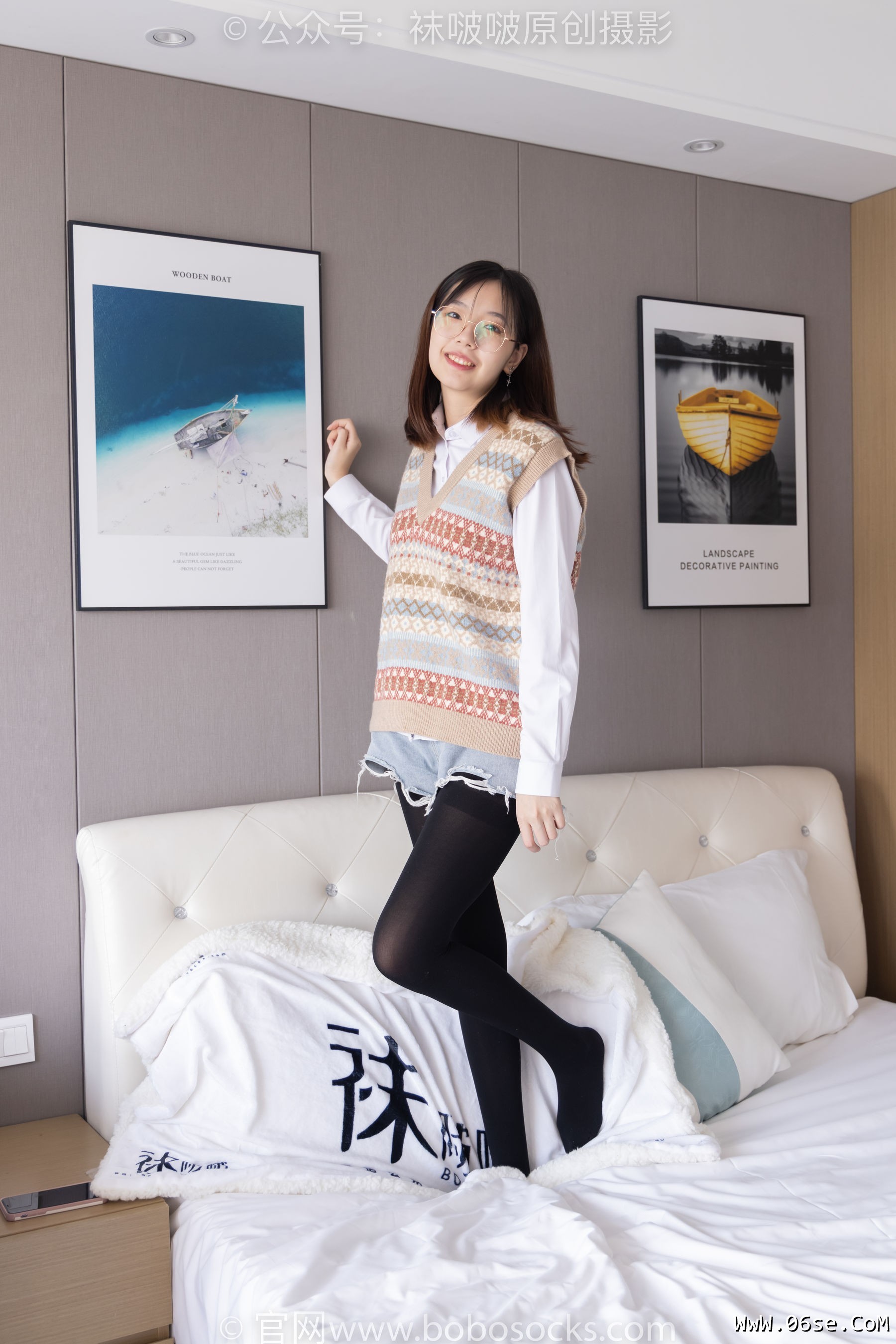 图片[94]-BoBoSocks袜啵啵 No.169 小甜豆-黑皮鞋、厚黑丝、厚肉丝[145P]-六色网