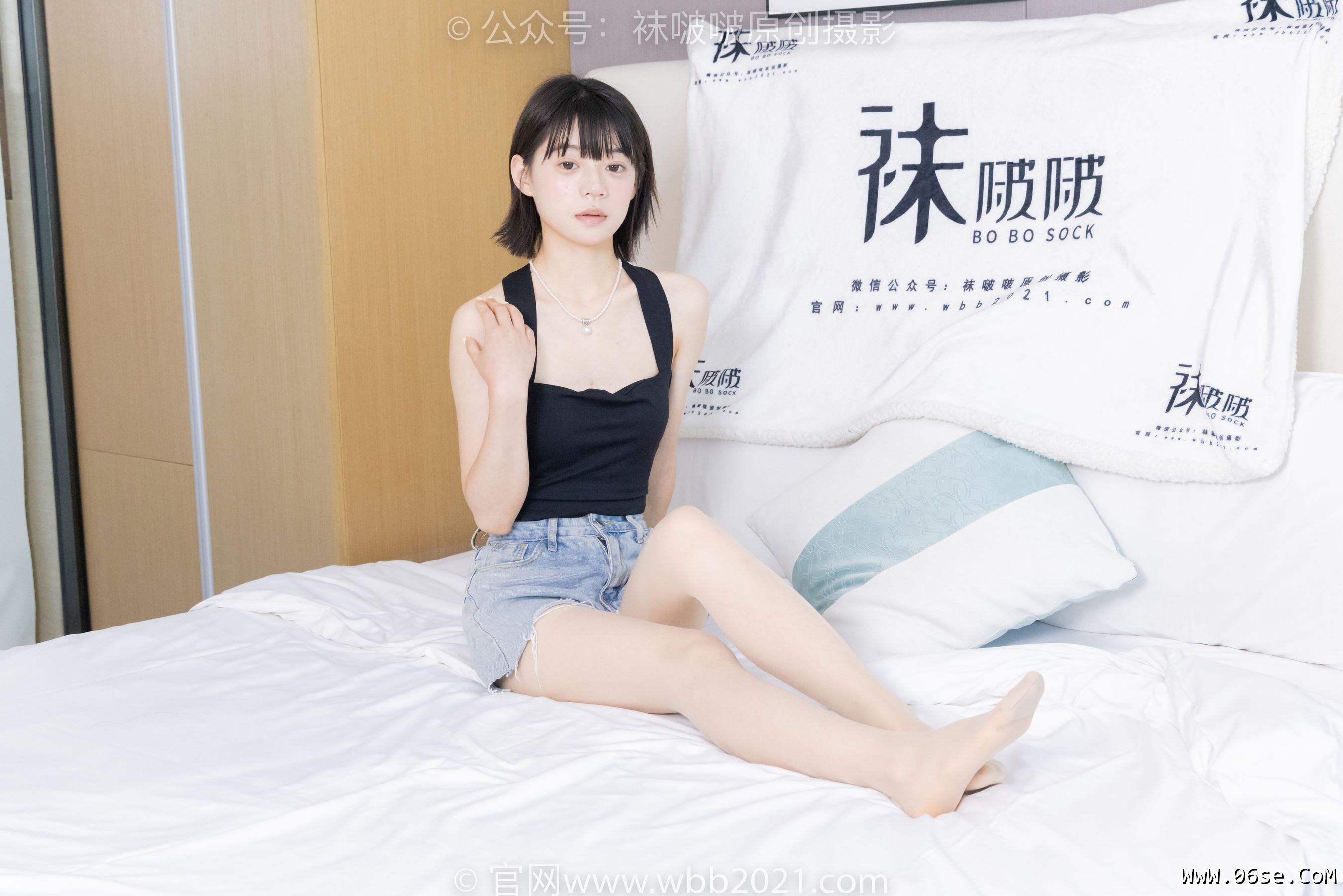 图片[10]-BoBoSocks袜啵啵 No.422 糯米 -长靴、白棉袜、肉丝[140P]-六色网