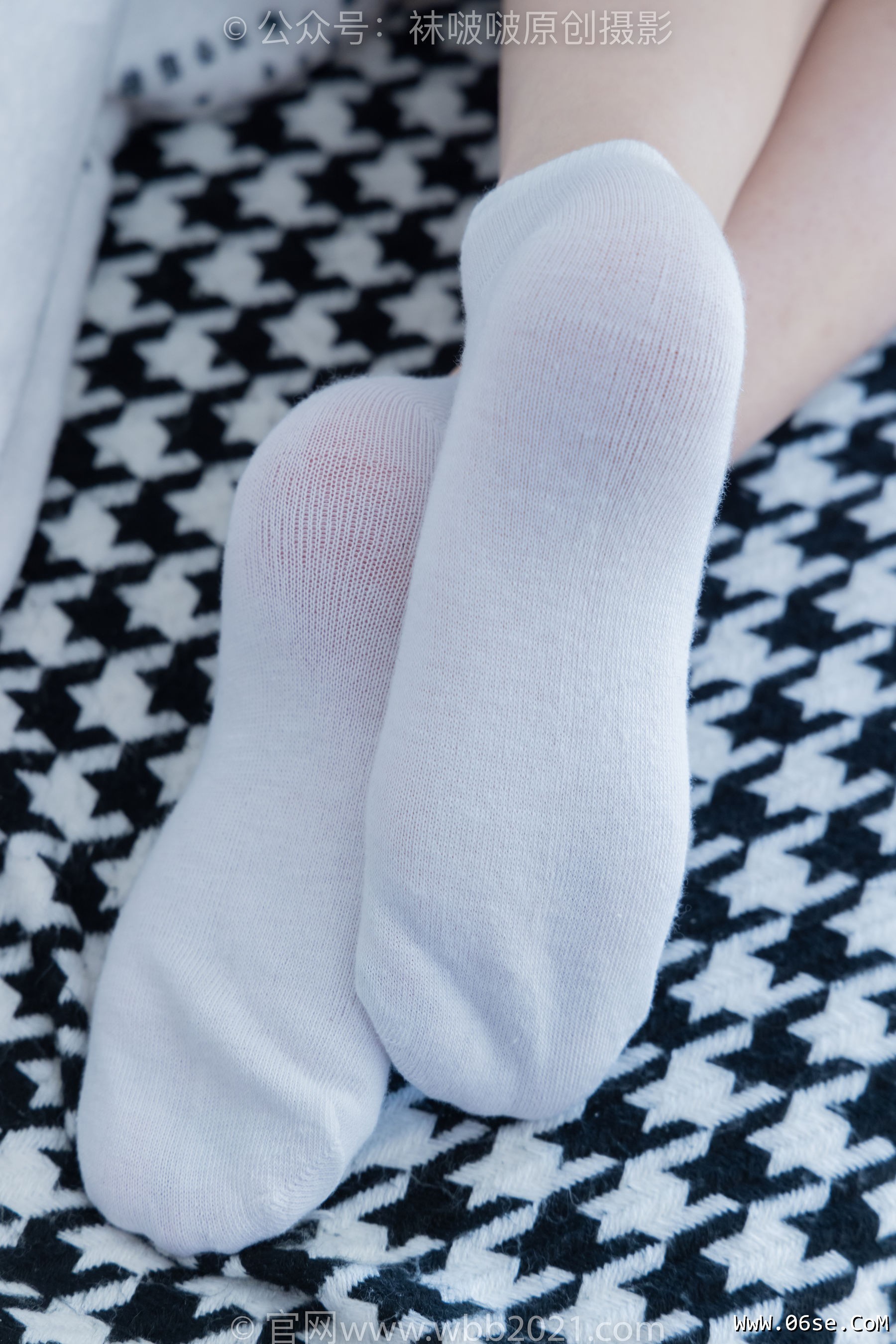 图片[124]-BoBoSocks袜啵啵 No.331 甜甜圈 -板鞋、白棉袜、裸足[144P]-六色网