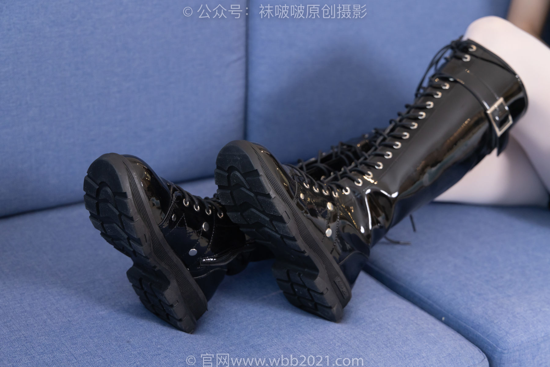 图片[80]-BoBoSocks袜啵啵 No.232 小沫-骑士靴、厚白丝、小女警[140P]-六色网