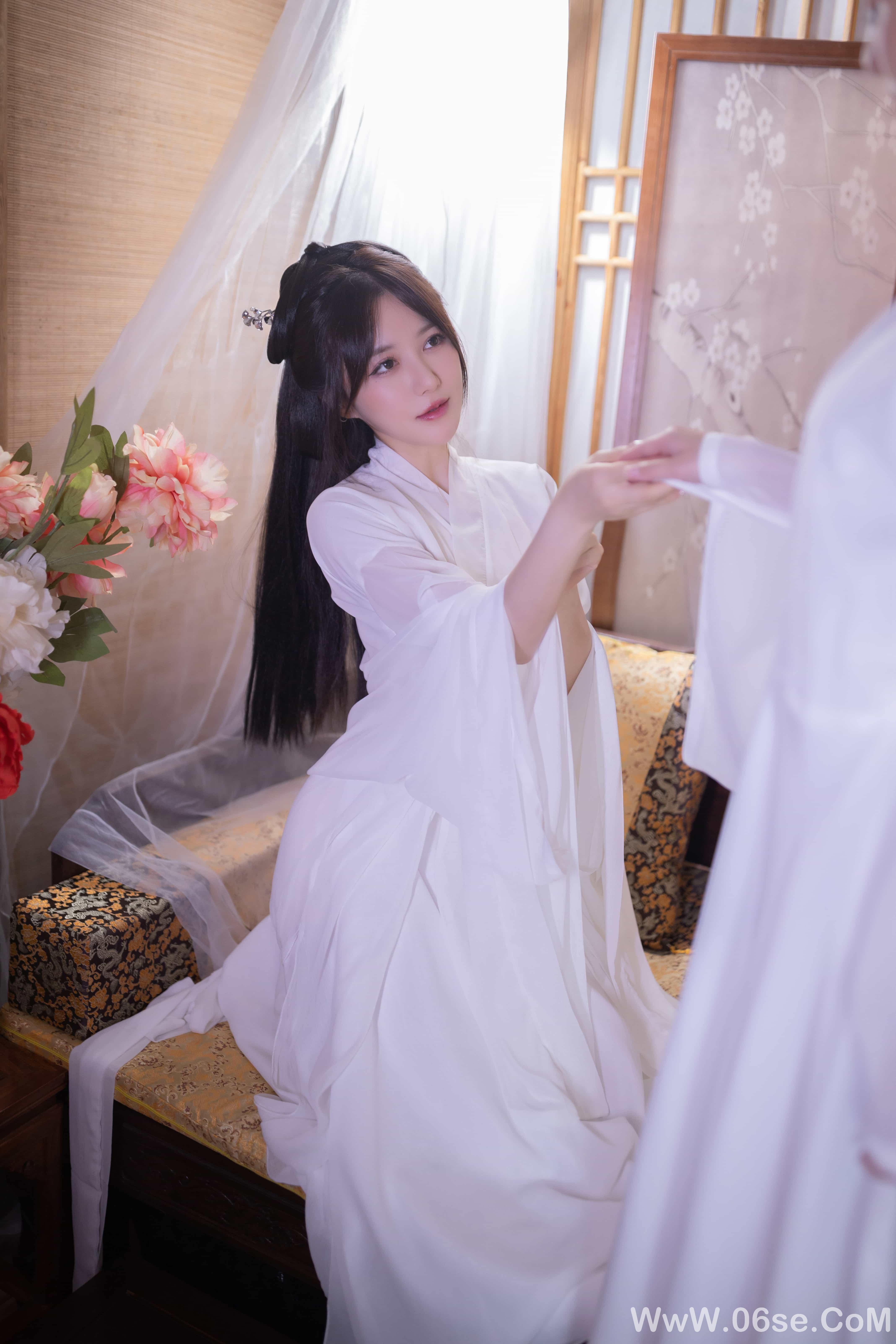 图片[67]-秀人名模鱼子酱Fish内部私购未上架《双女古装剧情》写真[153P]-六色网