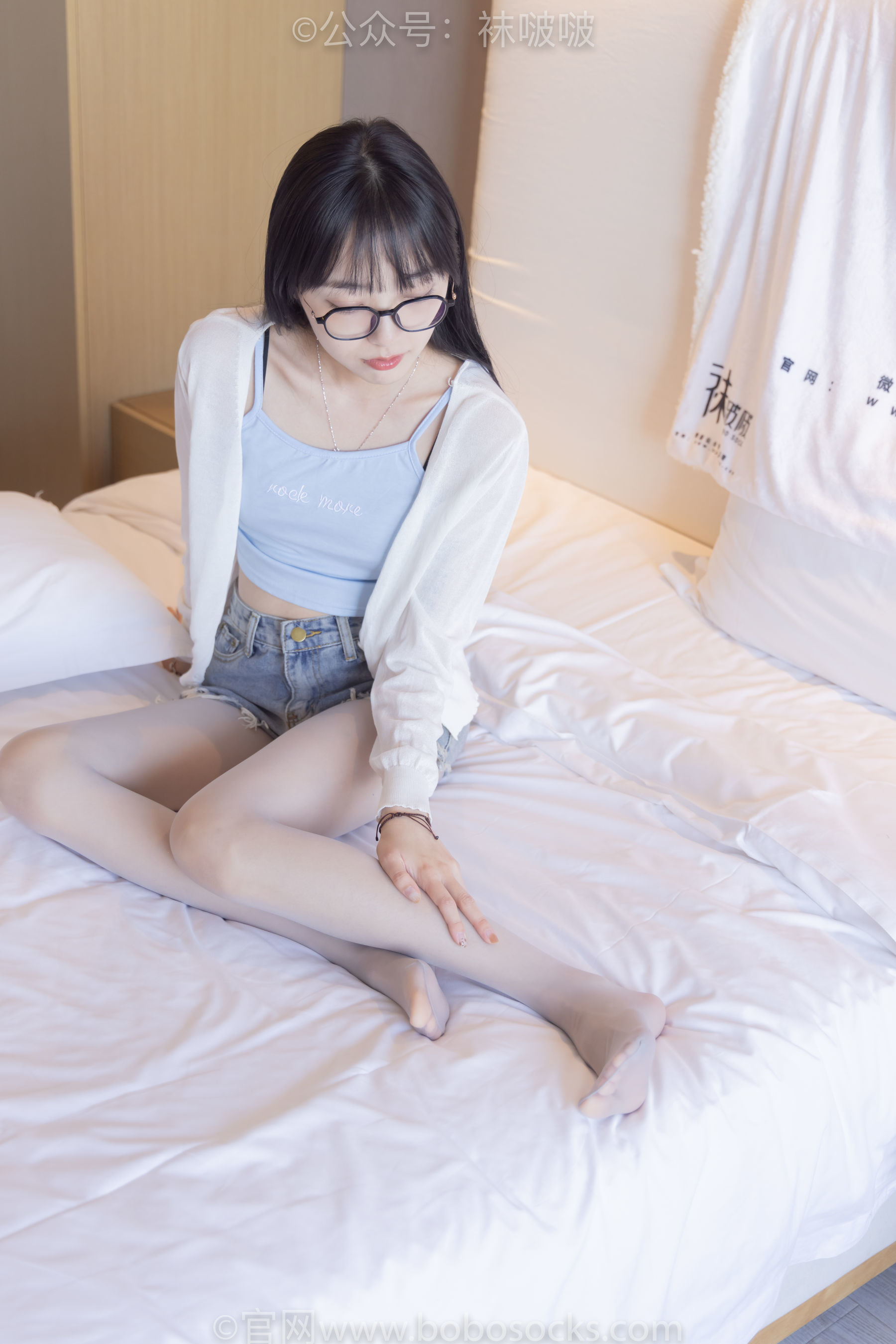 图片[62]-BoBoSocks袜啵啵 No.083 稚予-高跟鞋、凉鞋、白丝、裸足涂白色指甲油剧情[140P]-六色网