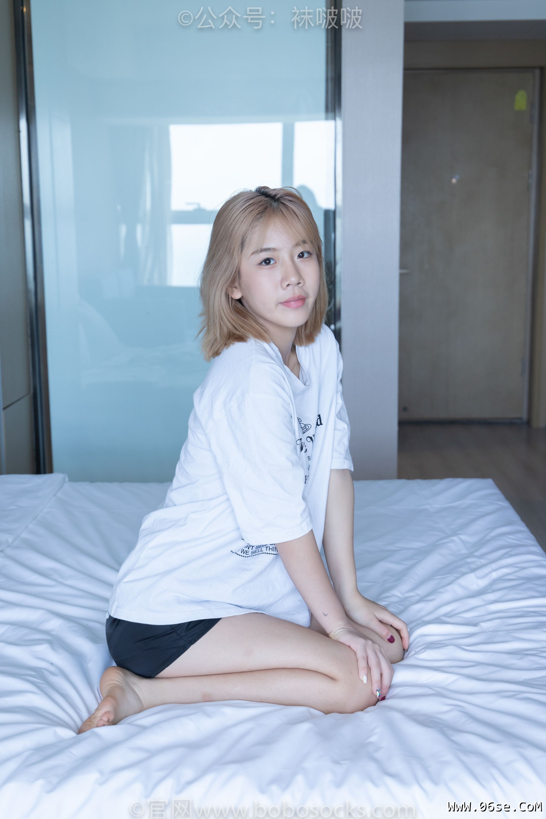 图片[109]-BoBoSocks袜啵啵 No.009 果冻-耐克板鞋、白棉袜、裸足[130P]-六色网