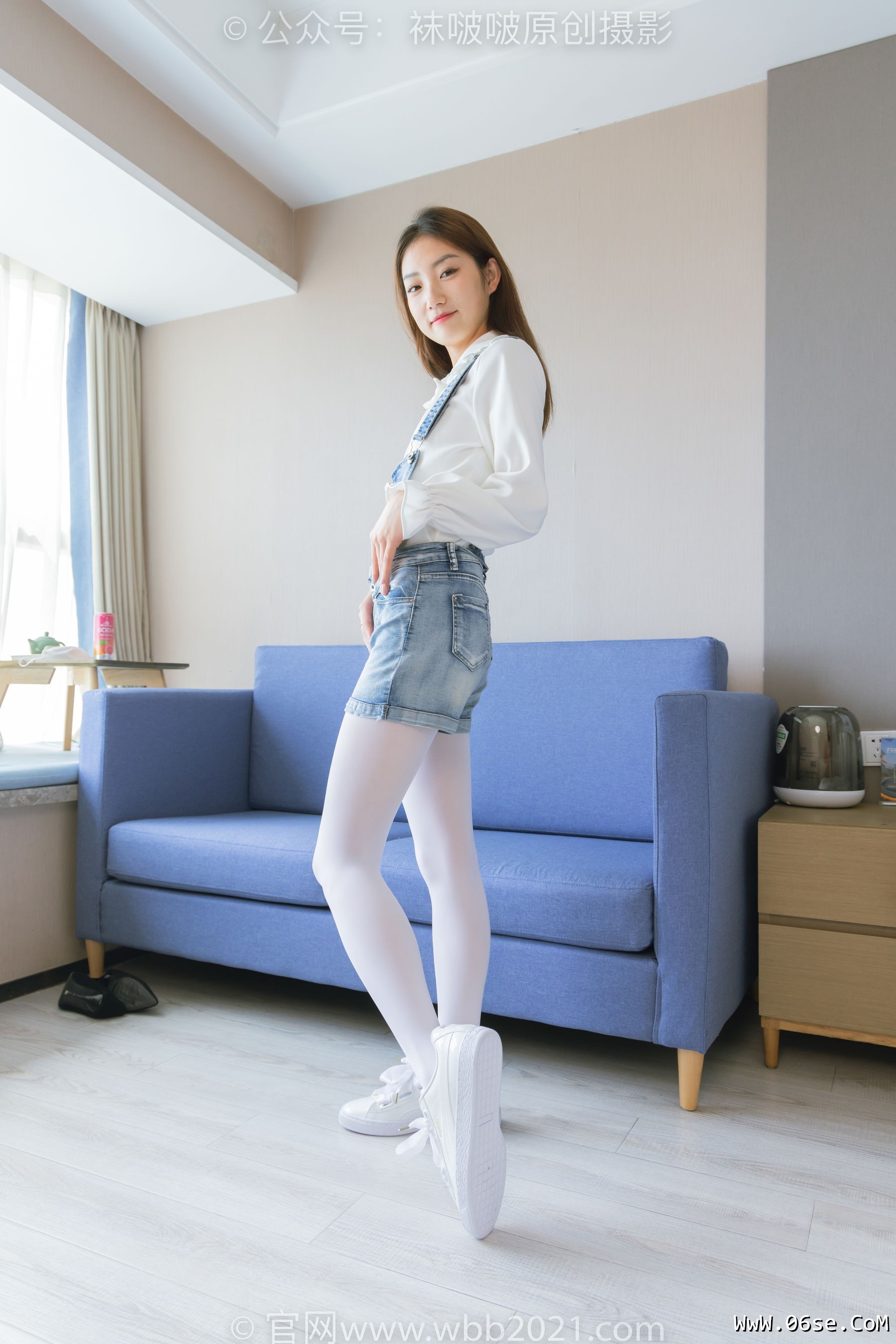 图片[77]-BoBoSocks袜啵啵 No.261 小沫 -板鞋、厚白丝[142P]-六色网