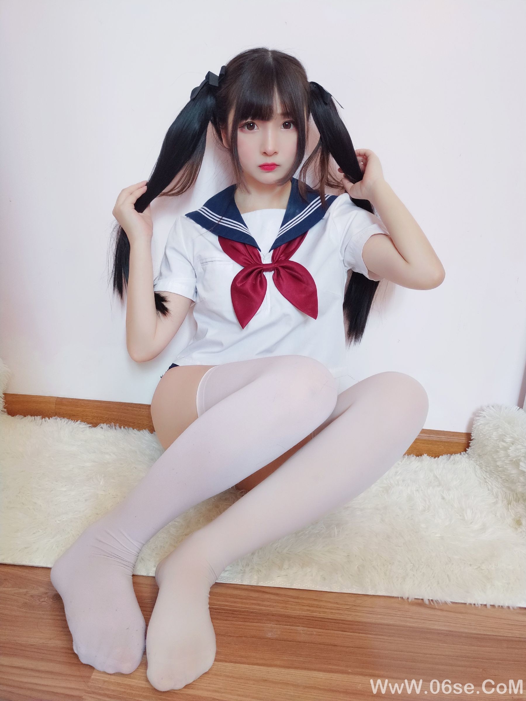 图片[13]-二次元美女古川kagura 水手服死库水[16P]-六色网