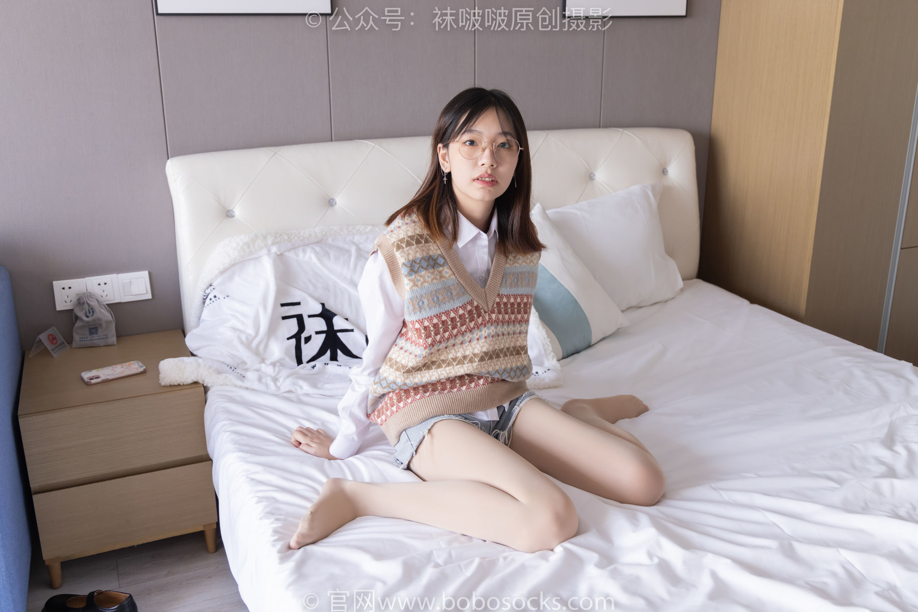 图片[30]-BoBoSocks袜啵啵 No.169 小甜豆-黑皮鞋、厚黑丝、厚肉丝[145P]-六色网