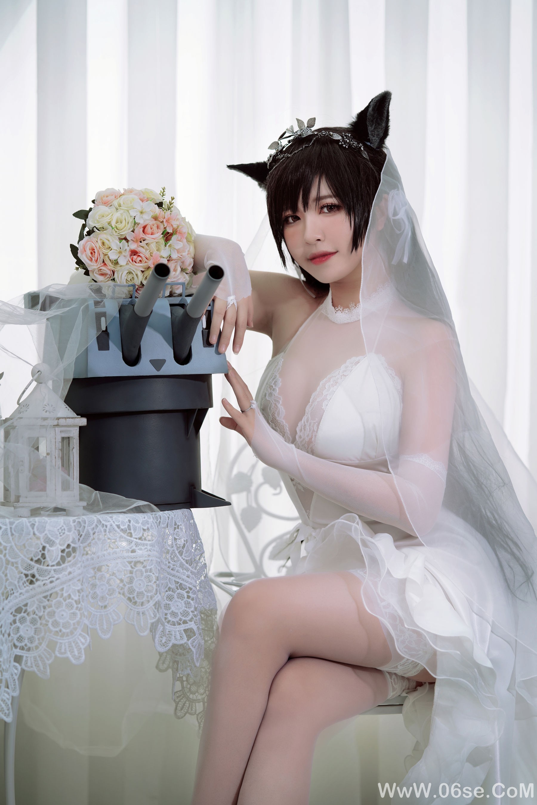 图片[23]-半半子 爱宕花嫁[30P]-六色网
