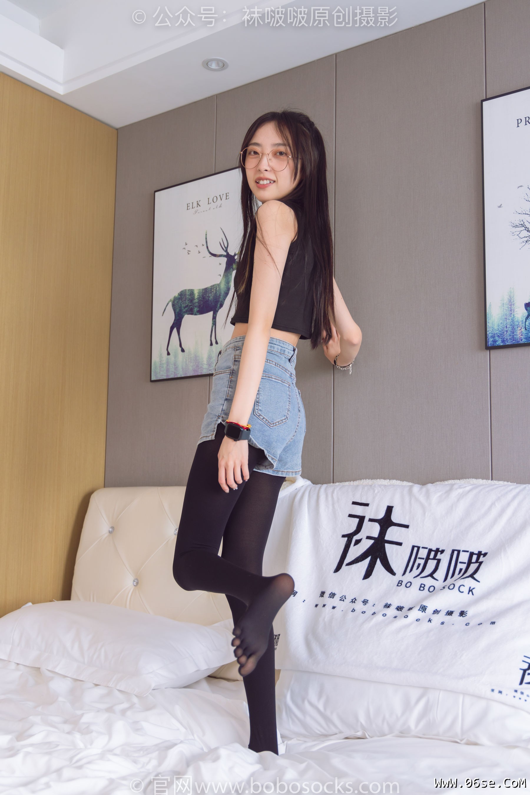 图片[20]-BoBoSocks袜啵啵 No.192 稚予-高跟鞋、黑色五指袜[139P]-六色网