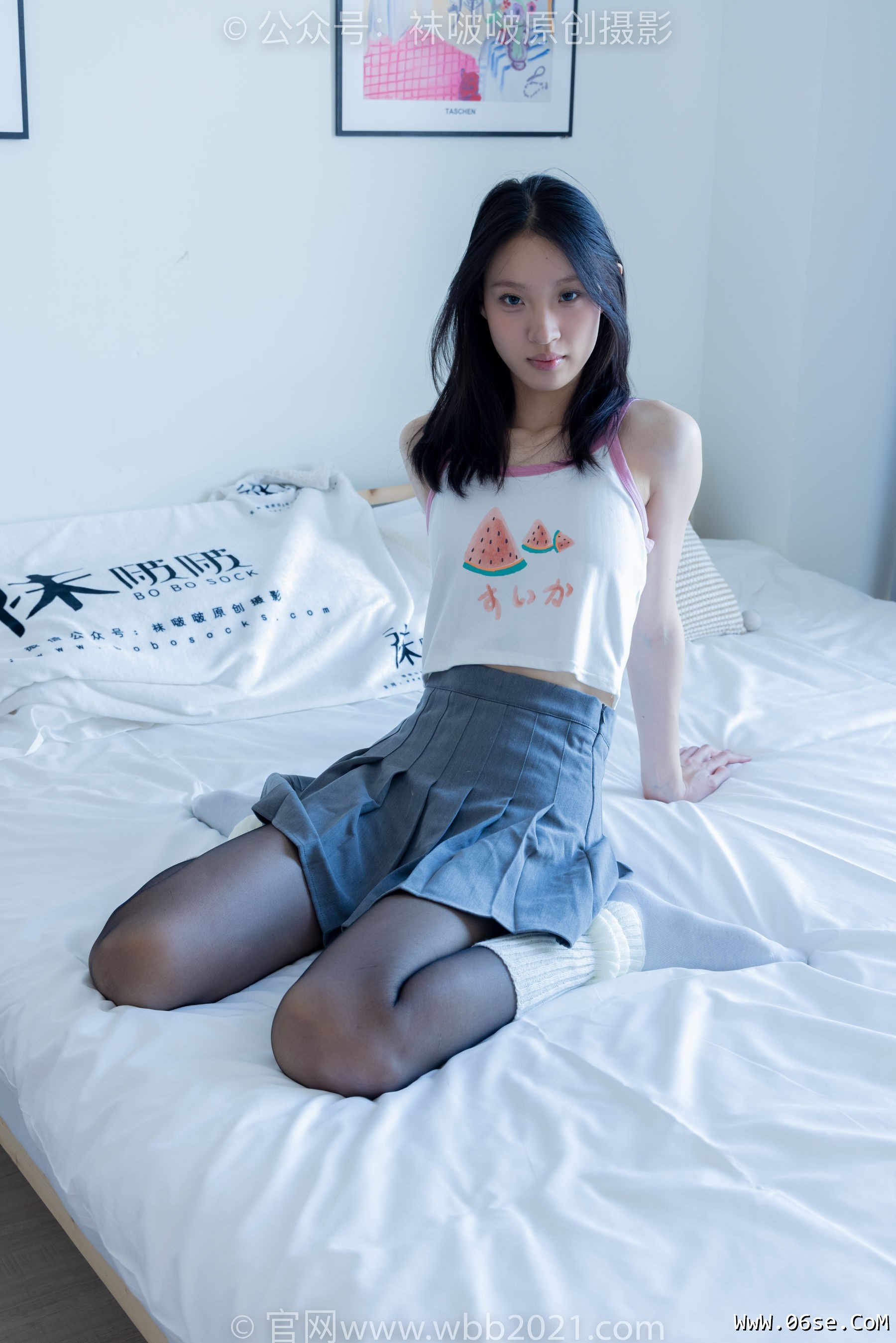 图片[106]-BoBoSocks袜啵啵 No.333 雪糕 -板鞋、白棉袜、黑丝、堆堆袜套[140P]-六色网