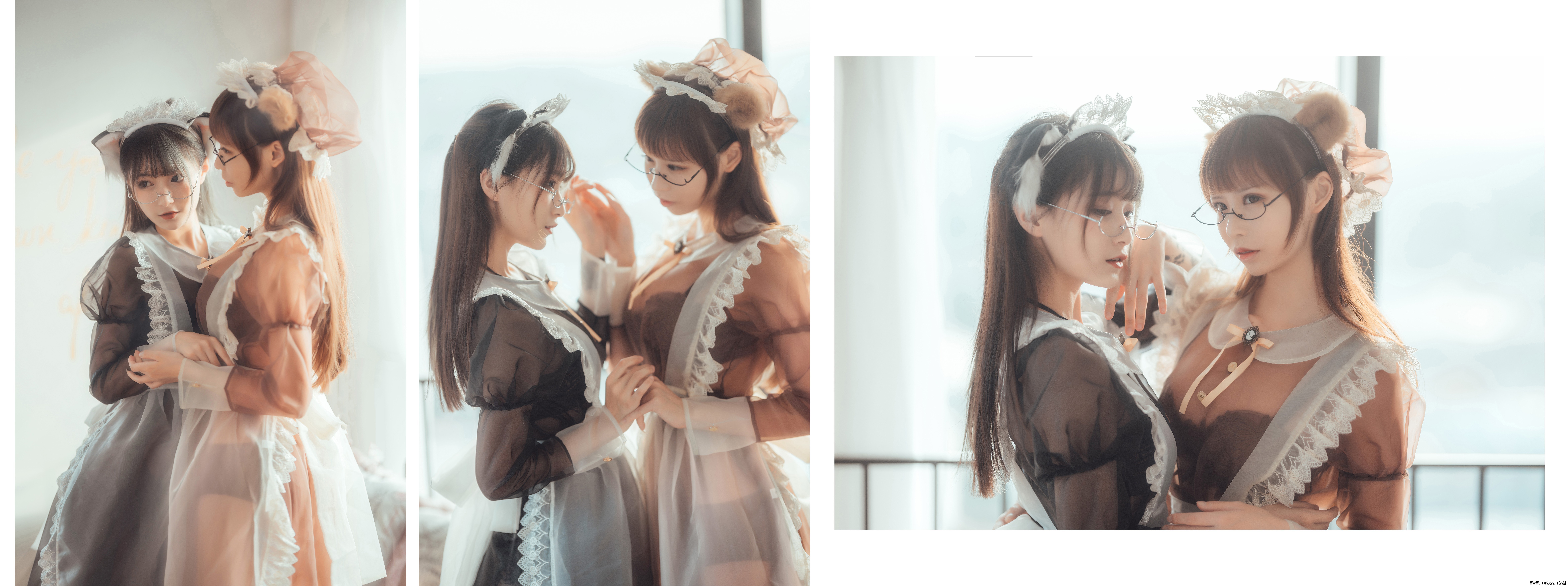 喵糖映画 VOL.146 三人女仆[33P／430M]-六色网