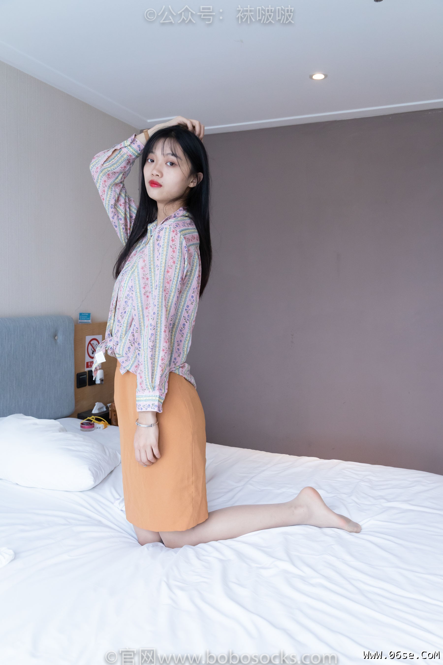 图片[132]-BoBoSocks袜啵啵 No.008 涵涵-帆布鞋、白色短棉袜、肉丝[139P]-六色网