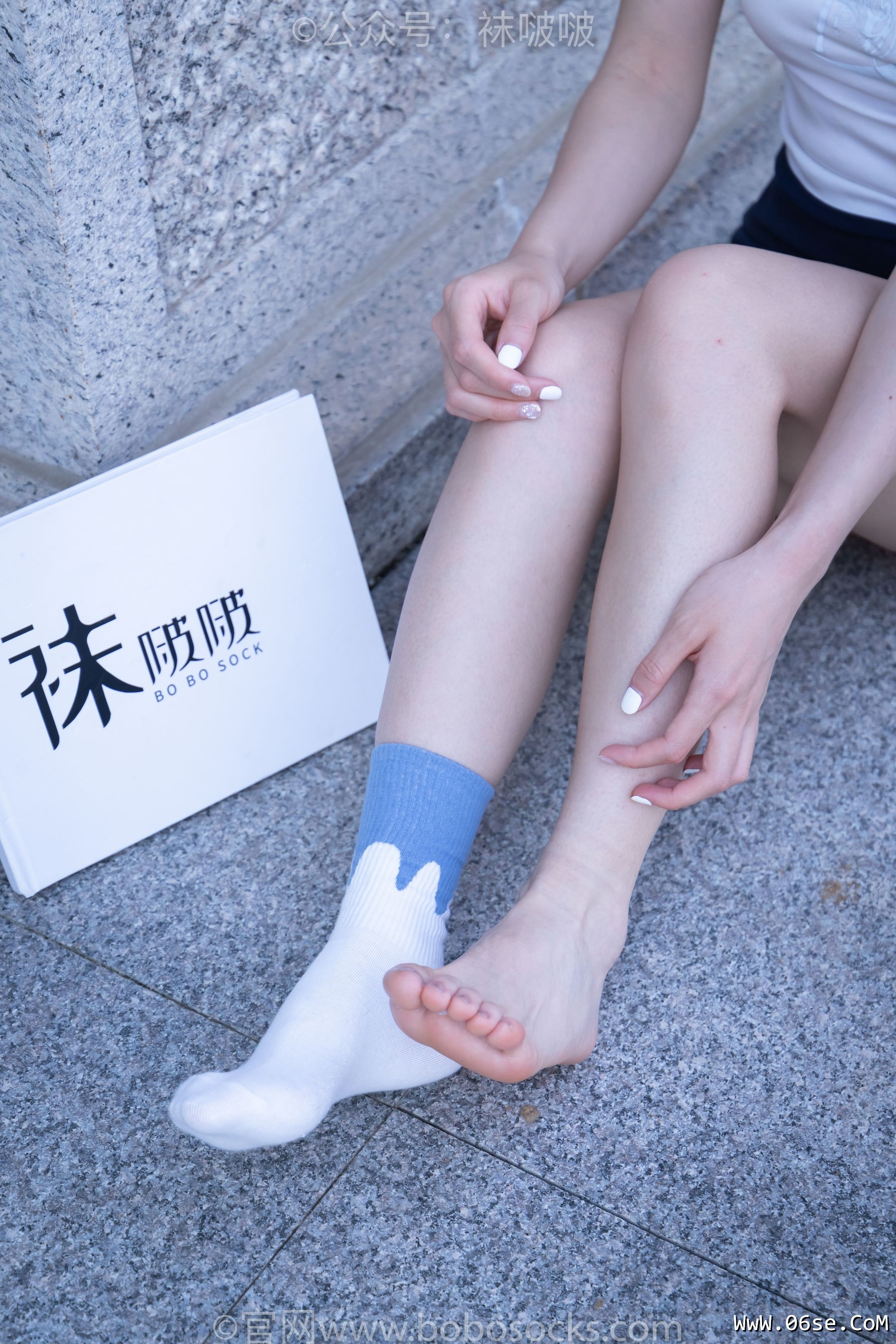 图片[84]-BoBoSocks袜啵啵 No.028 小米-运动鞋、白棉袜、裸足[133P]-六色网