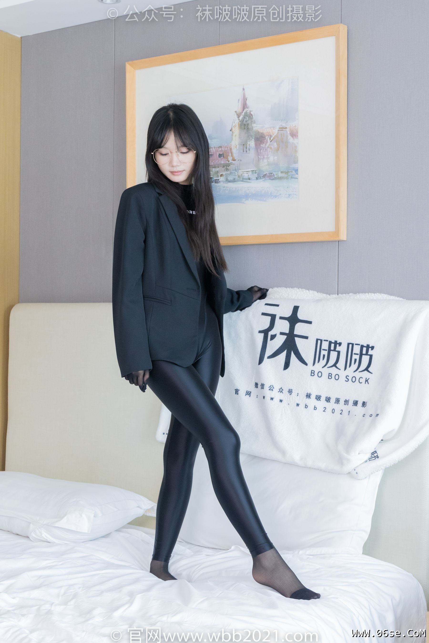 图片[38]-BoBoSocks袜啵啵 No.423 甜甜圈 -长靴、黑丝、连体衣裤里丝[145P]-六色网