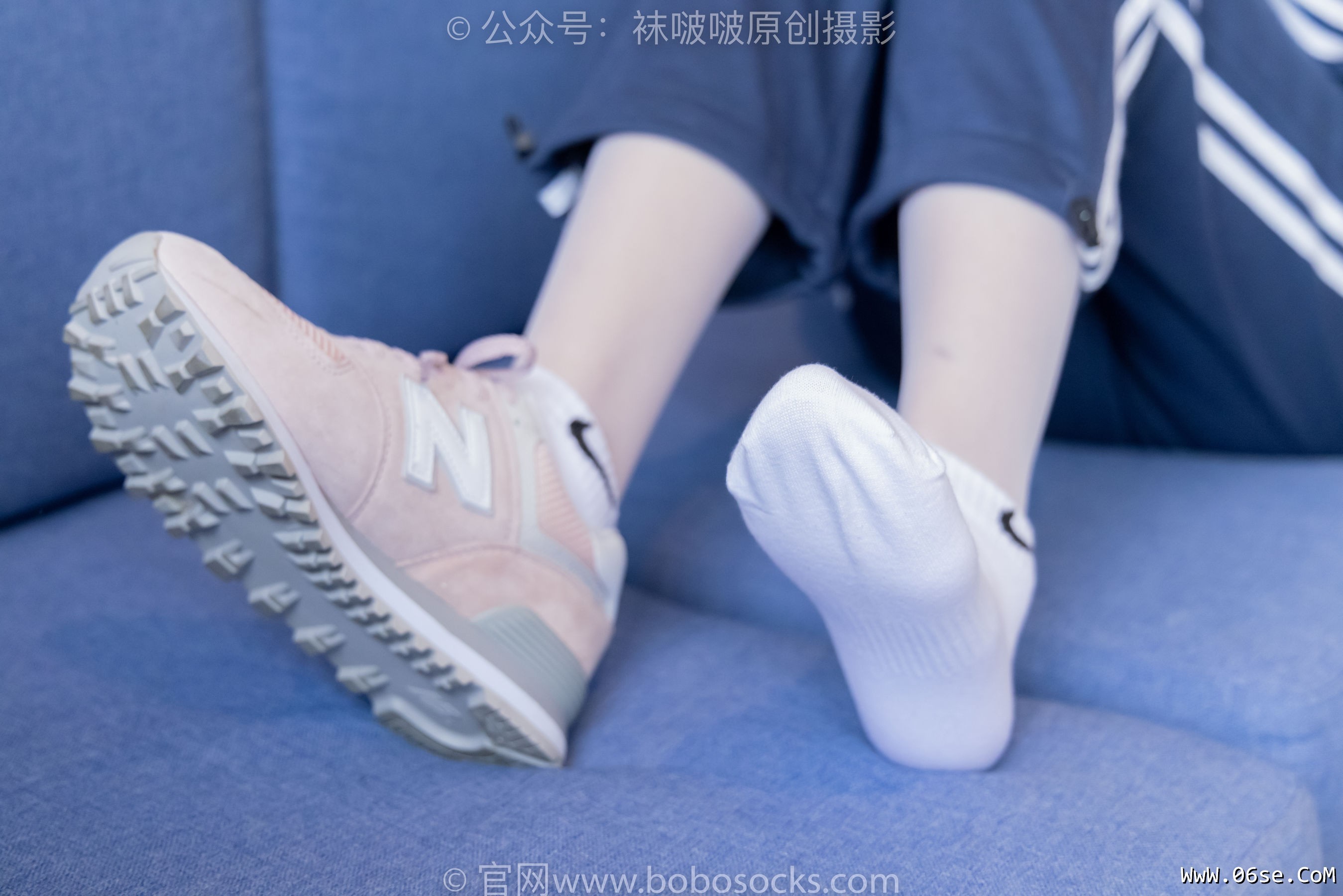 图片[72]-BoBoSocks袜啵啵 No.226 小甜豆-运动鞋、白棉袜、白丝[140P]-六色网