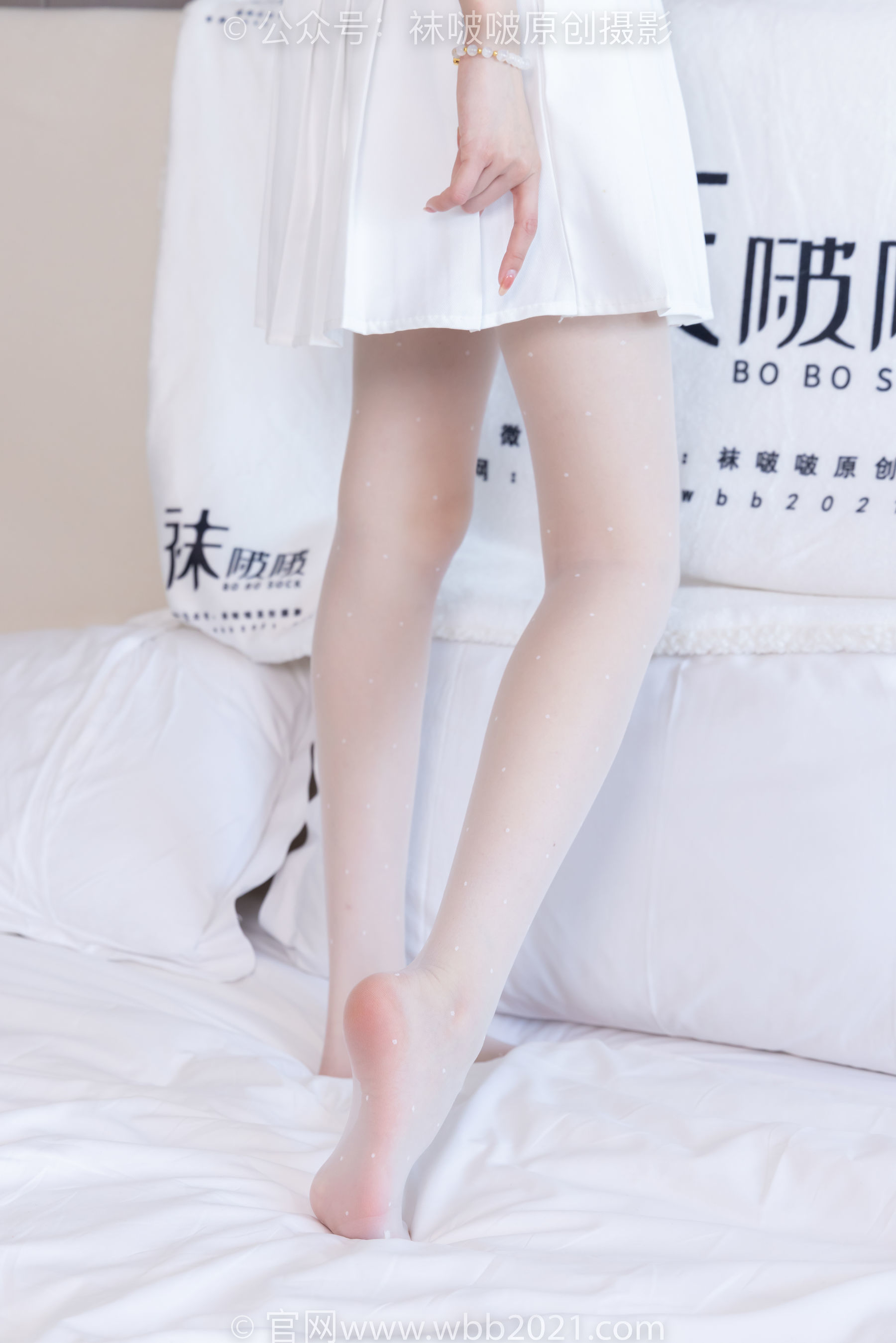 图片[81]-BoBoSocks袜啵啵 No.403 稚予 -高跟鞋、板鞋、波点黑丝、波点白丝[145P]-六色网