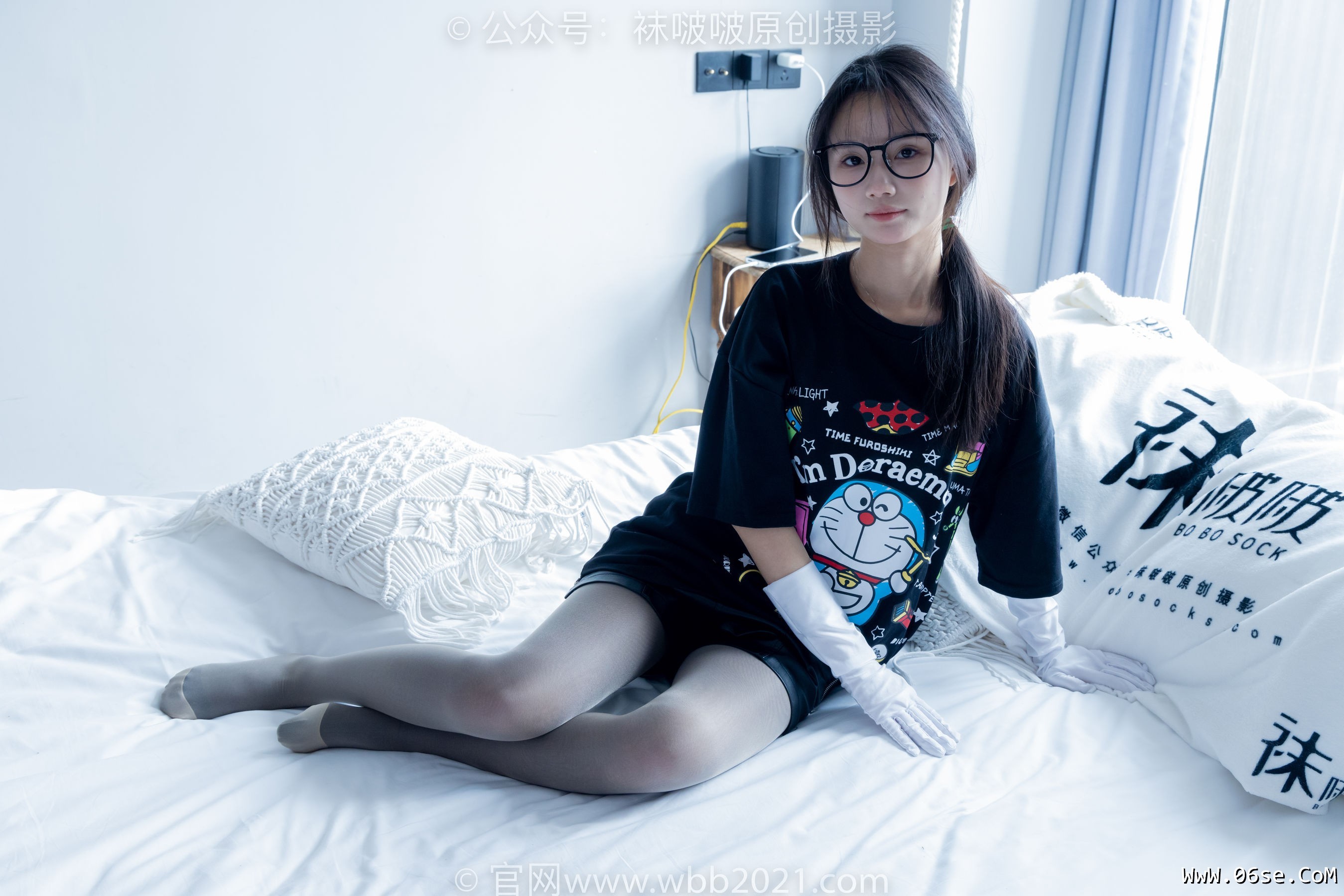 图片[11]-BoBoSocks袜啵啵 No.343 甜甜圈 -高跟长靴、黑丝打底、肉丝[150P]-六色网