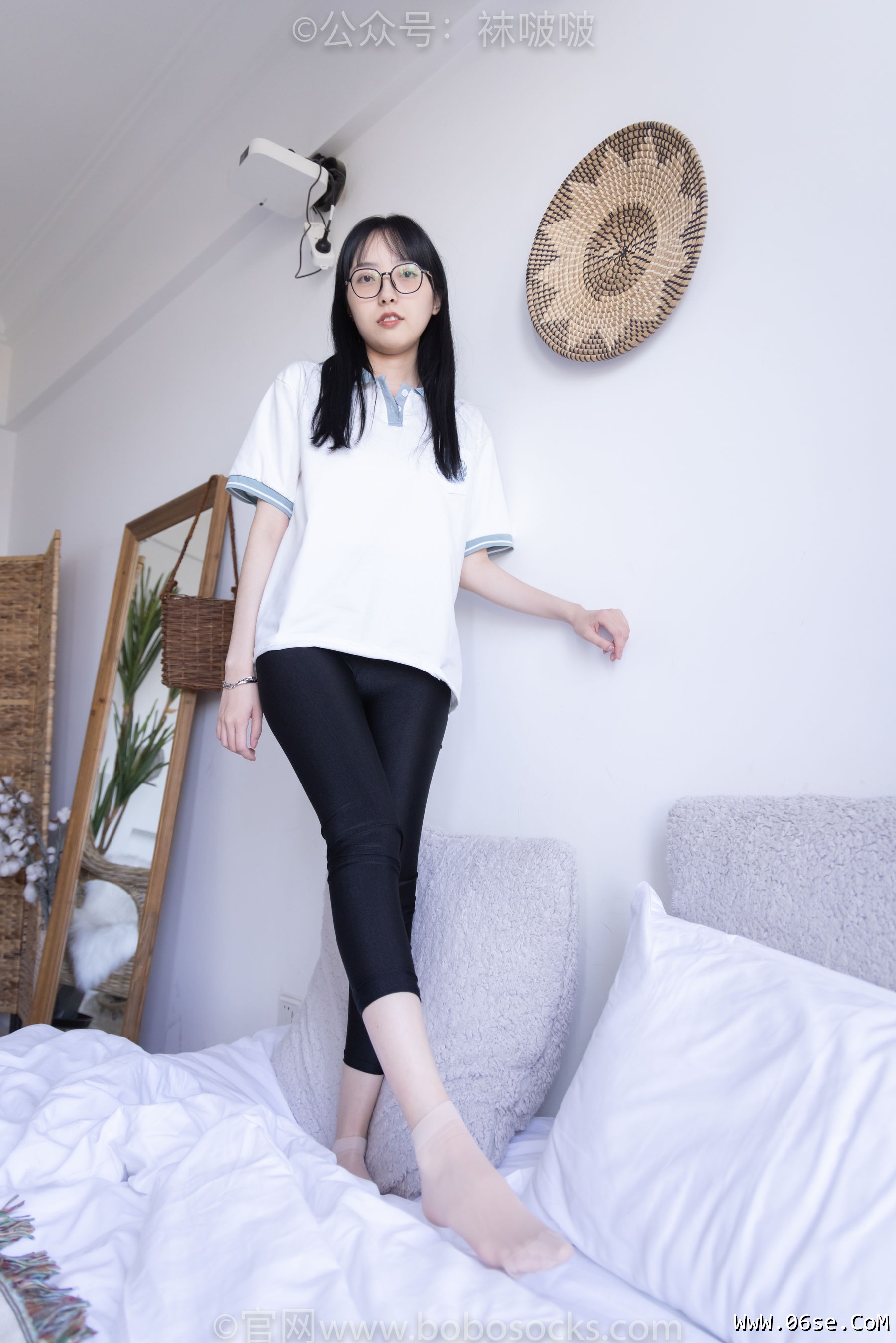 图片[121]-BoBoSocks袜啵啵 No.044 稚予-贝壳头、匡威帆布鞋、短肉丝[154P]-六色网
