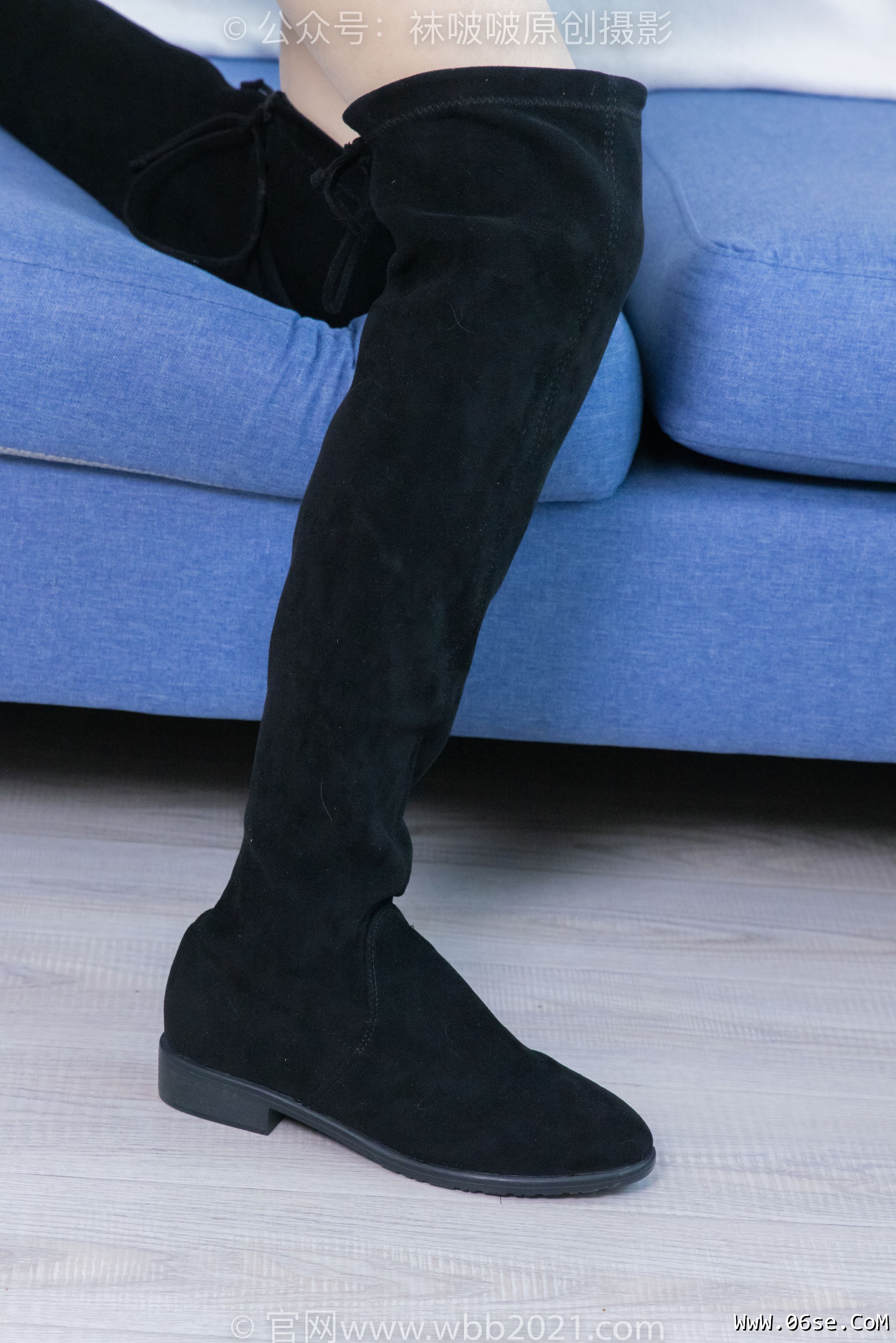 图片[71]-BoBoSocks袜啵啵 No.422 糯米 -长靴、白棉袜、肉丝[140P]-六色网