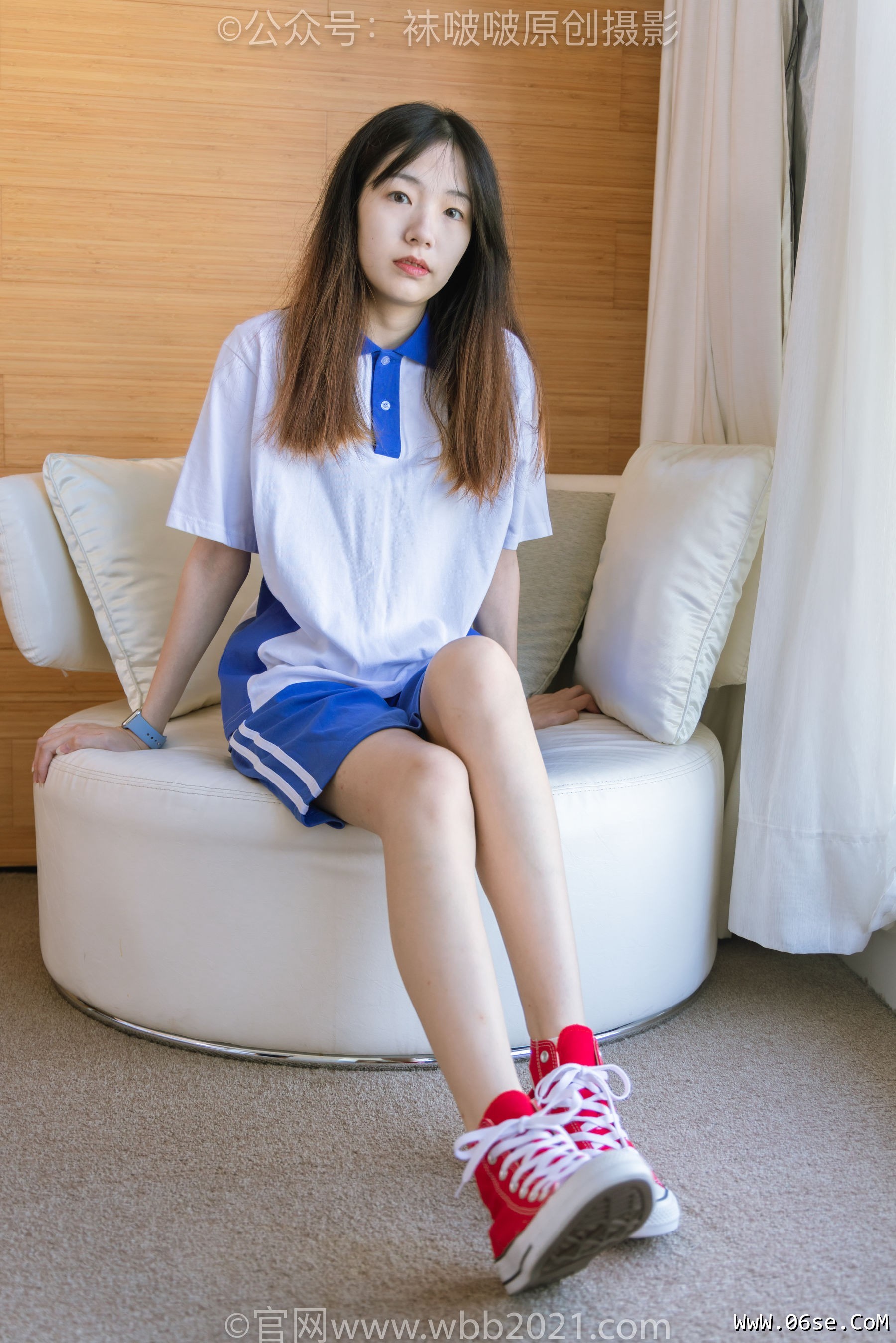 图片[49]-BoBoSocks袜啵啵 No.336 小甜豆 -校服、帆布鞋、白棉袜、裸足[140P]-六色网