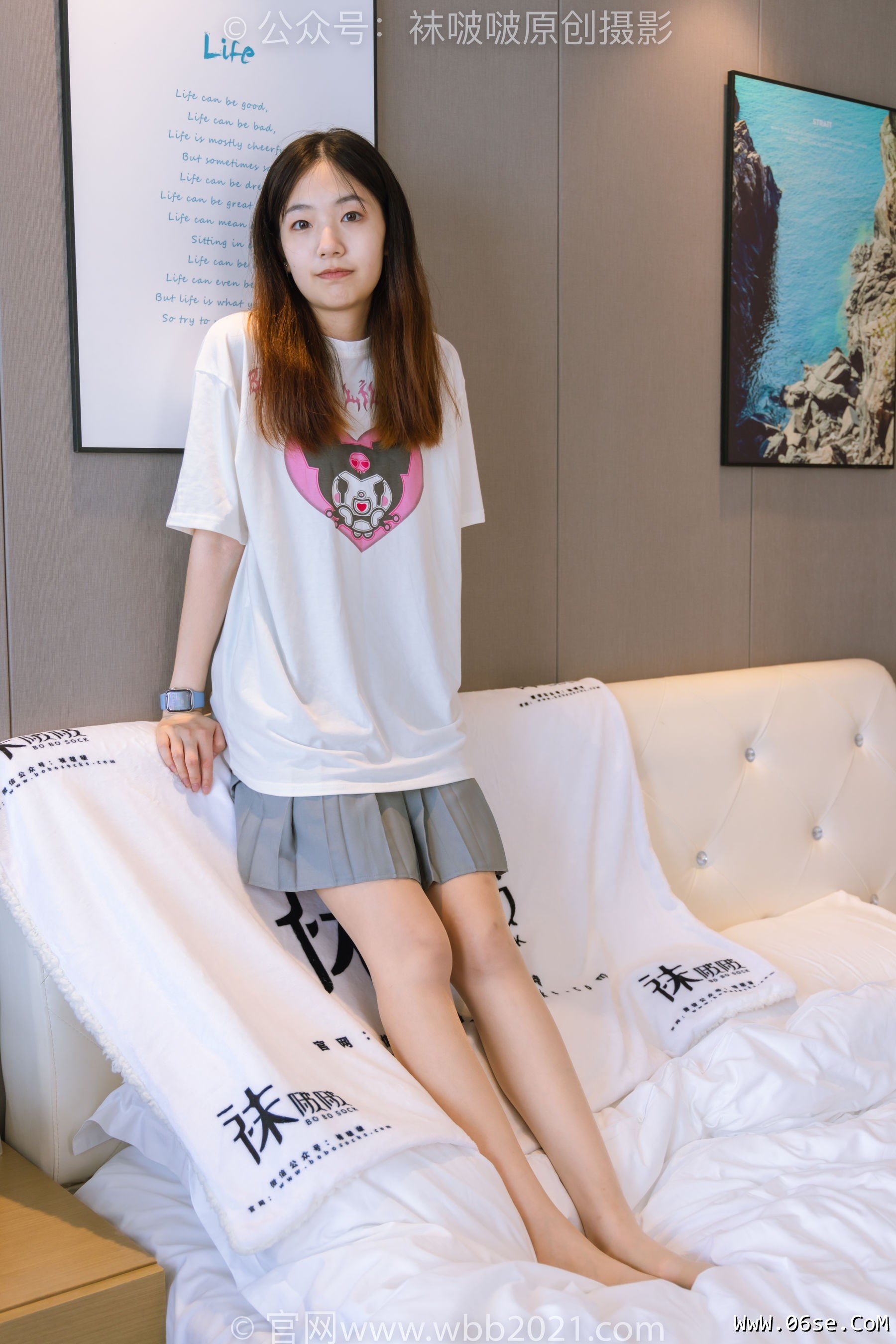 图片[20]-BoBoSocks袜啵啵 No.405 小甜豆 -匡威板鞋、肉丝[140P]-六色网