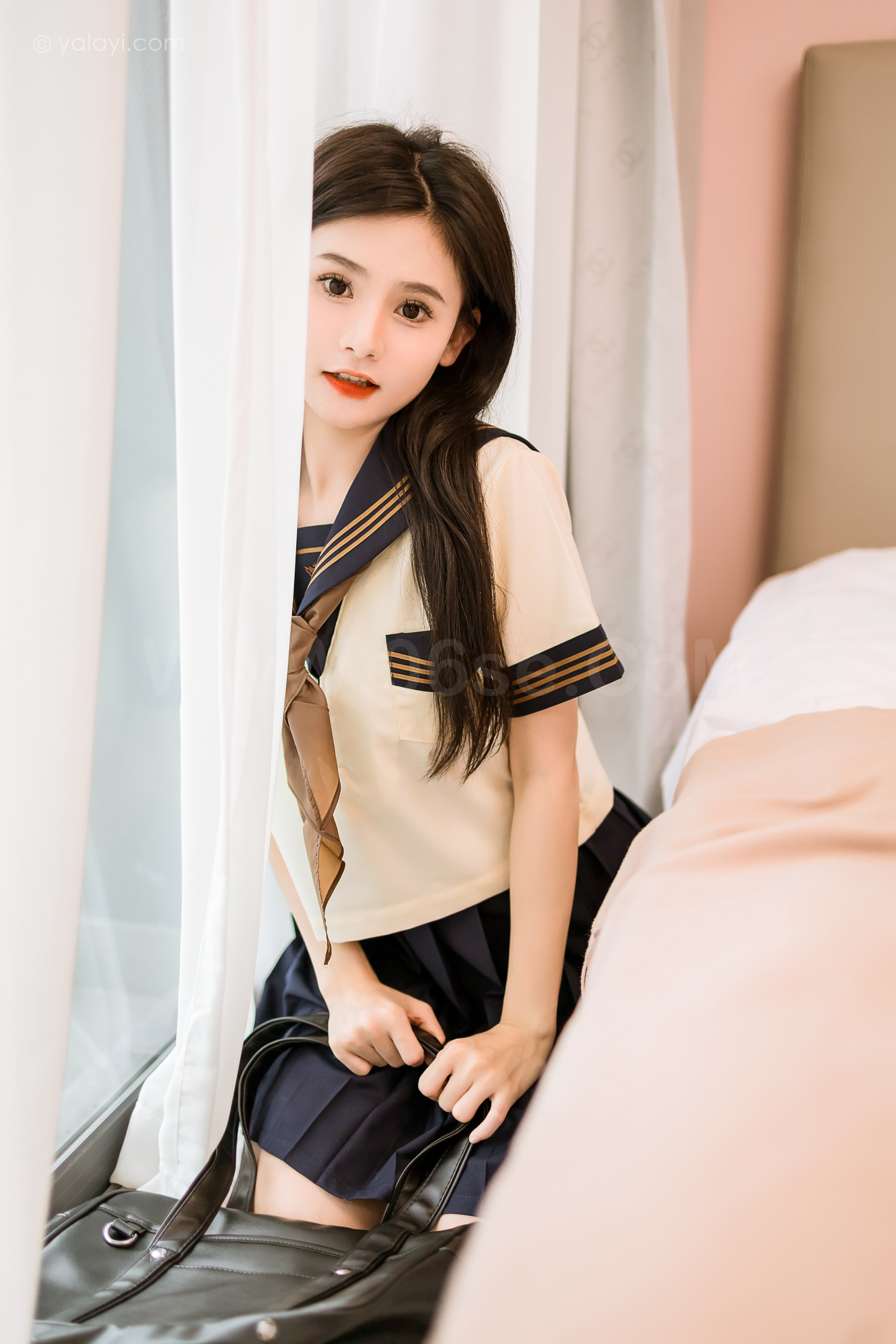 图片[37]-雅拉伊 – 若婷《今天就穿jk吧》[41P]-六色网